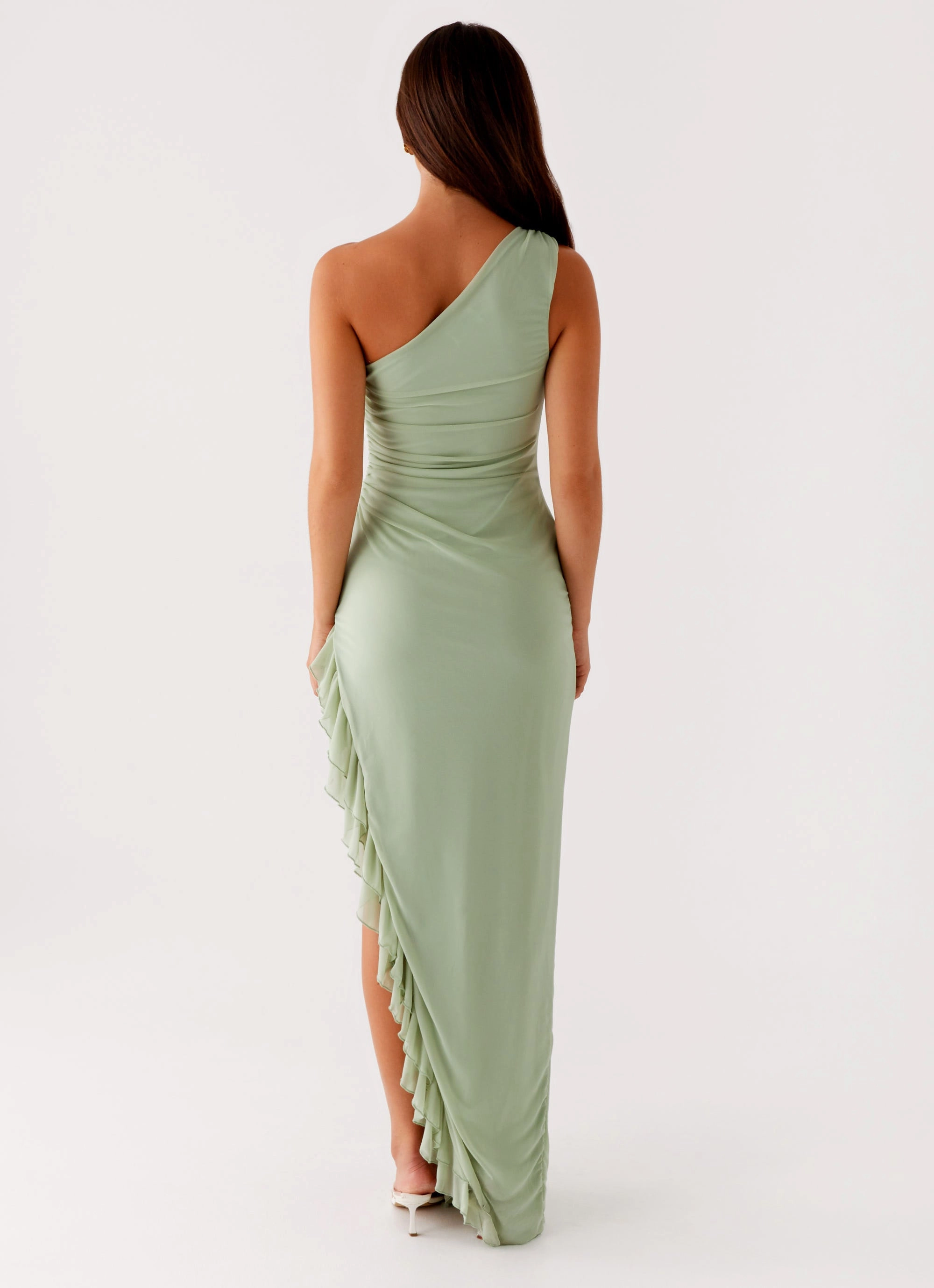 Clarence Maxi Dress - Sage Effortless Elegance Visual Balance