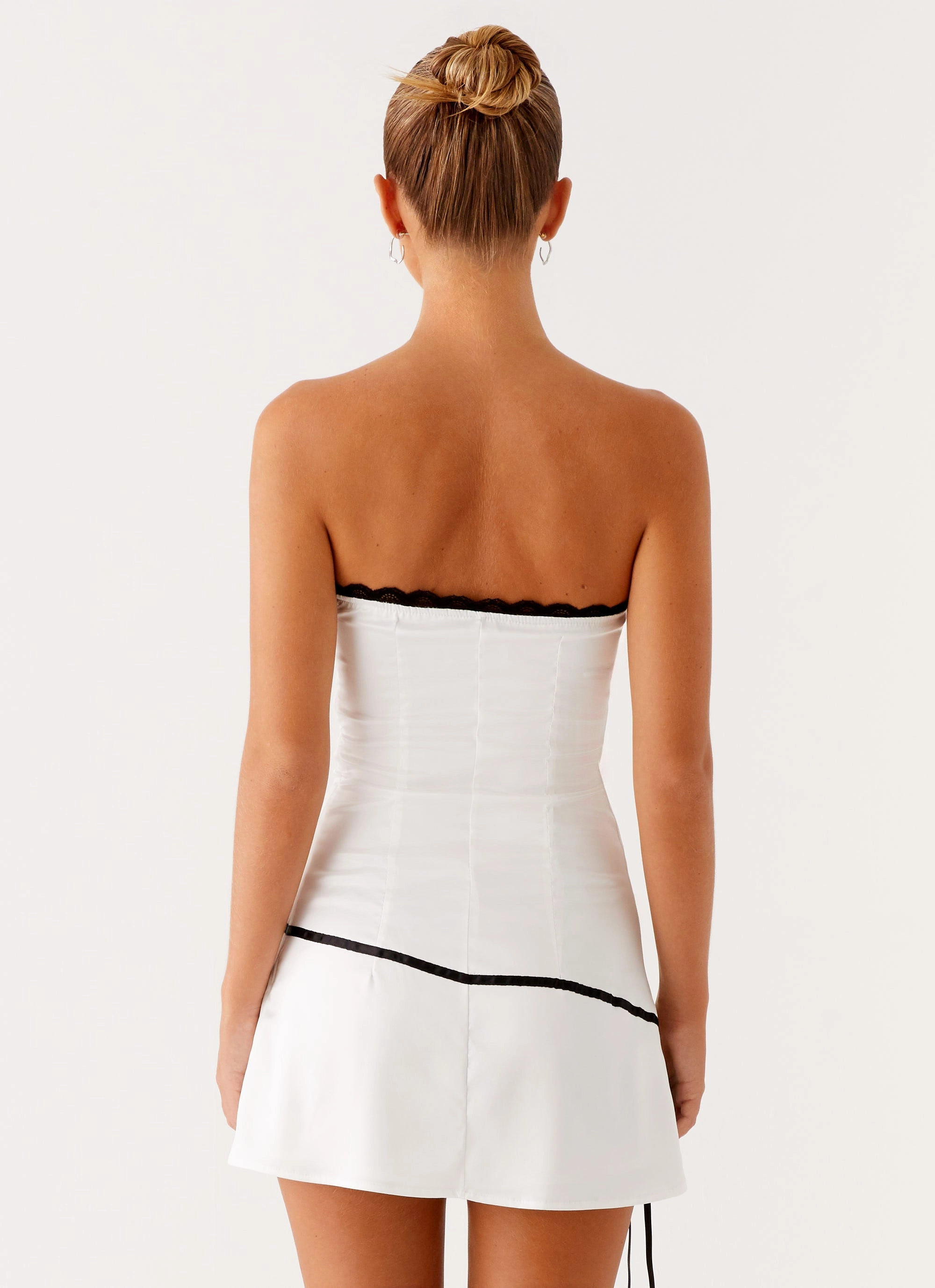 Bright Colors Thea Mini Dress - White