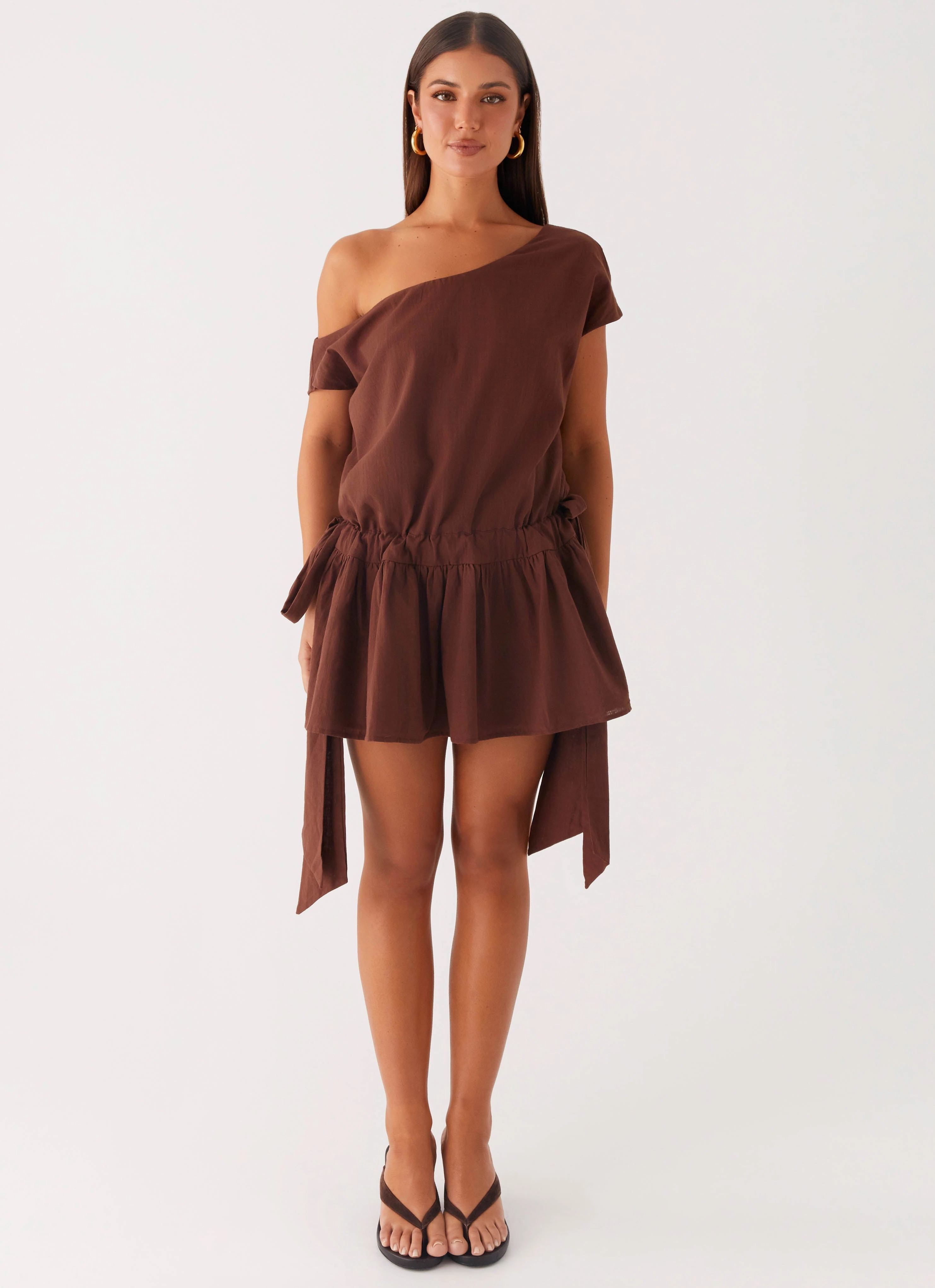 Body Harmony Ettie Mini Dress - Chocolate