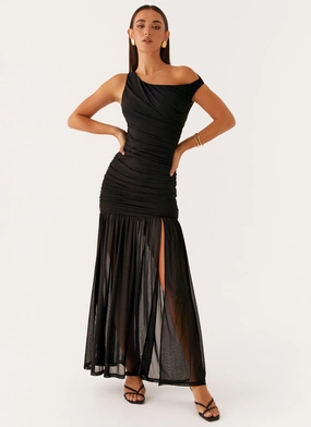 Relaxed and Effortless Pavilion Maxi Dress - Black