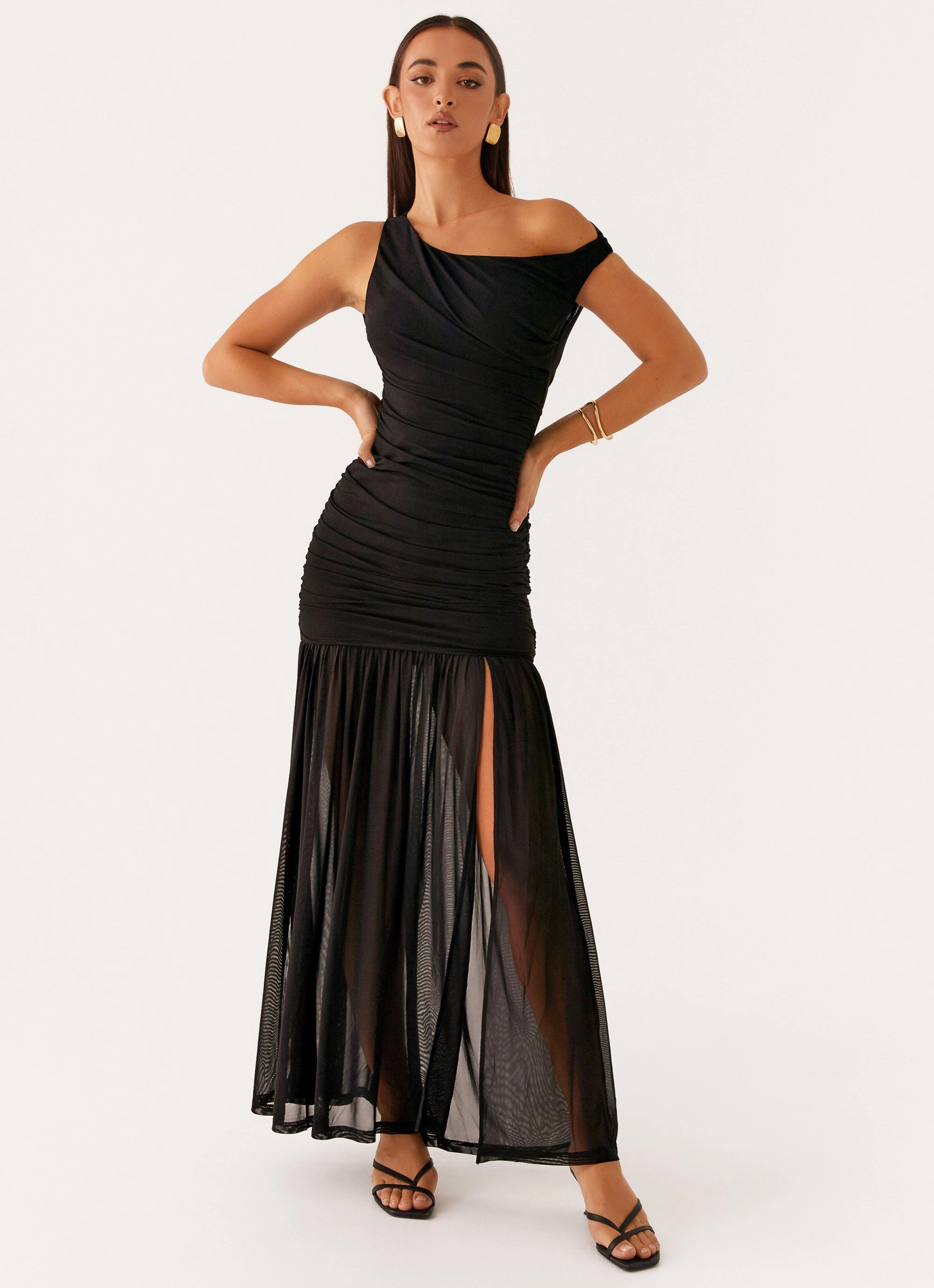 Style Option Mood Casual Pavilion Maxi Dress - Black
