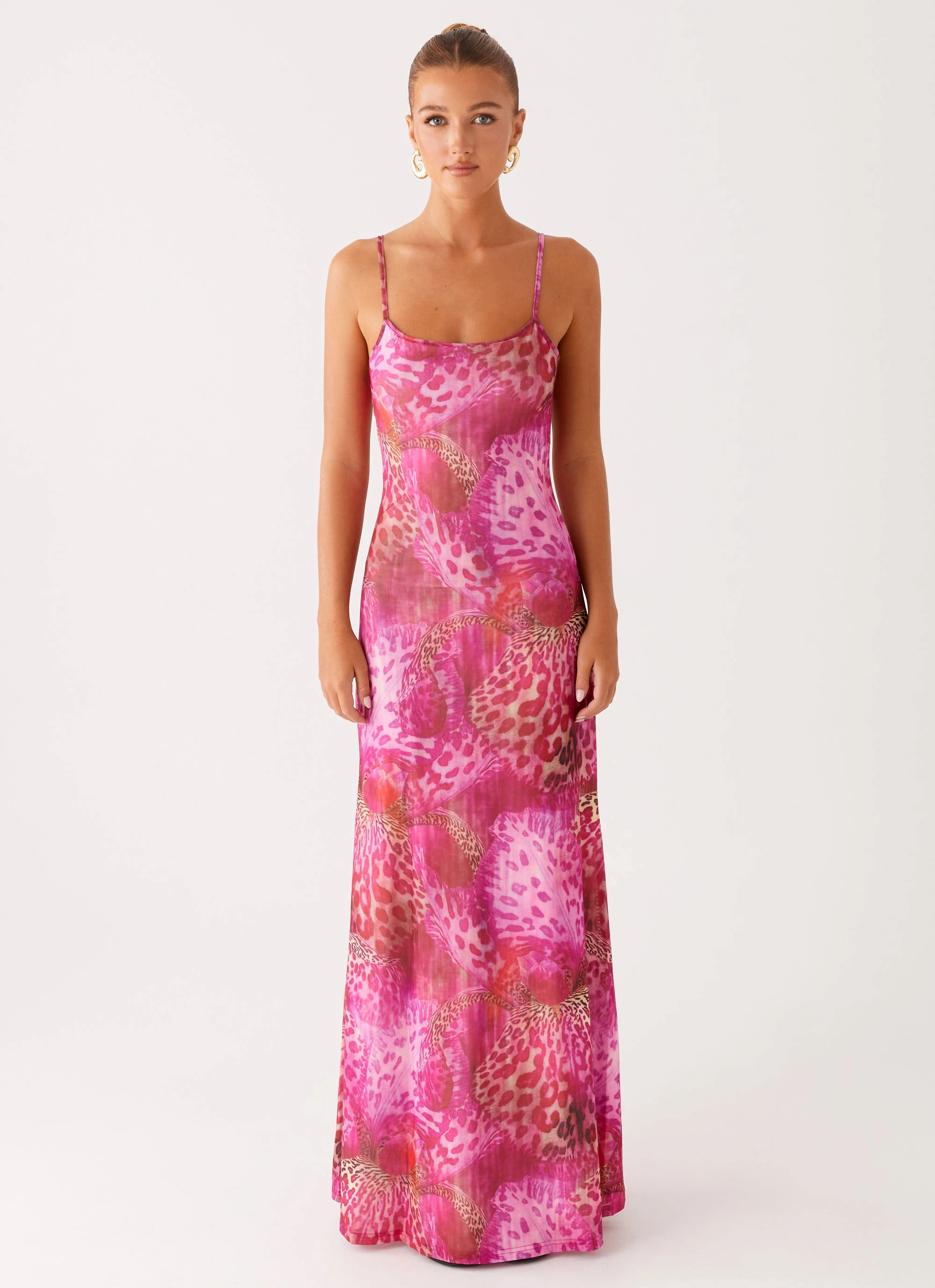 Spring Vibe Calm Movement Everett Maxi Dress - Lavender Lagoon