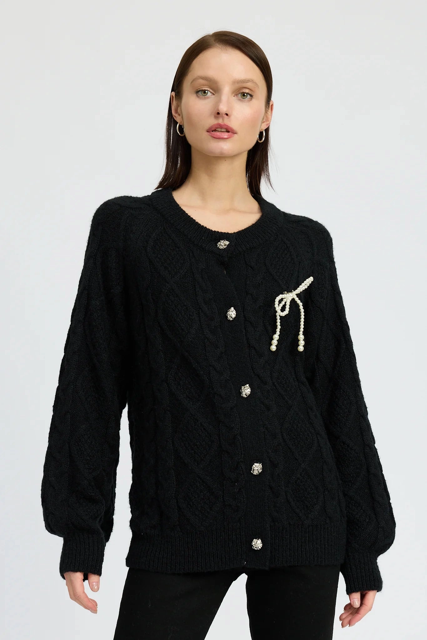 Blake Cardigan Airflow Mesh Insert