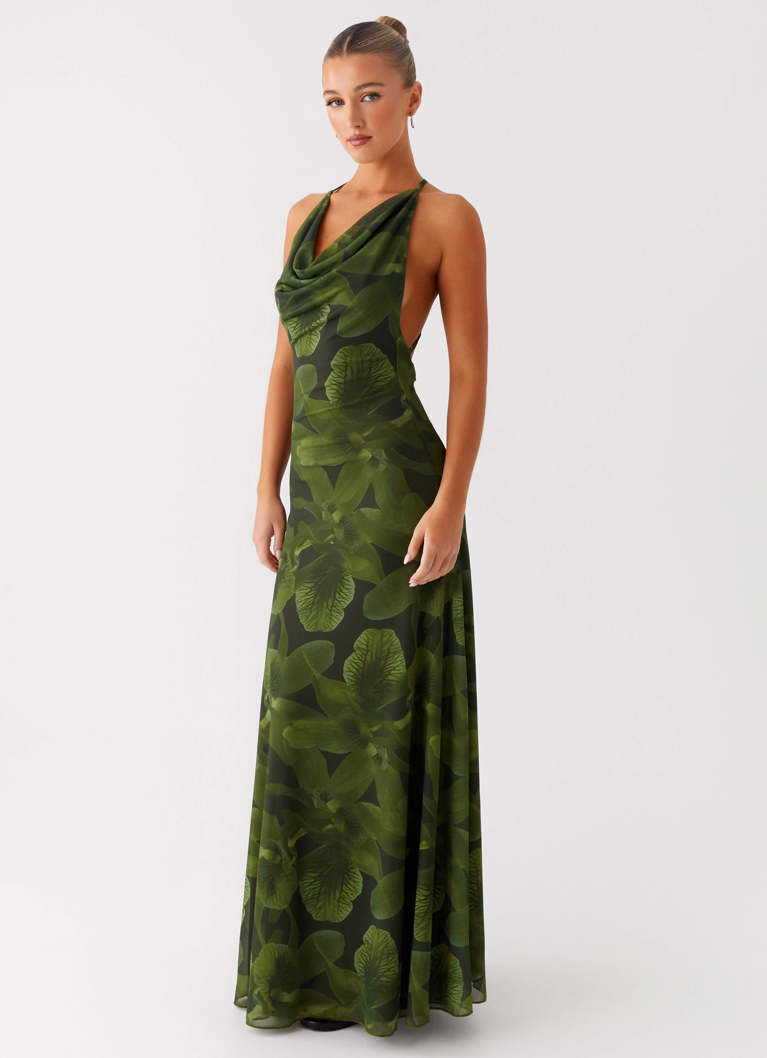 Smart Look Flexible Layers Dahliana Maxi Dress - Tropic Floral