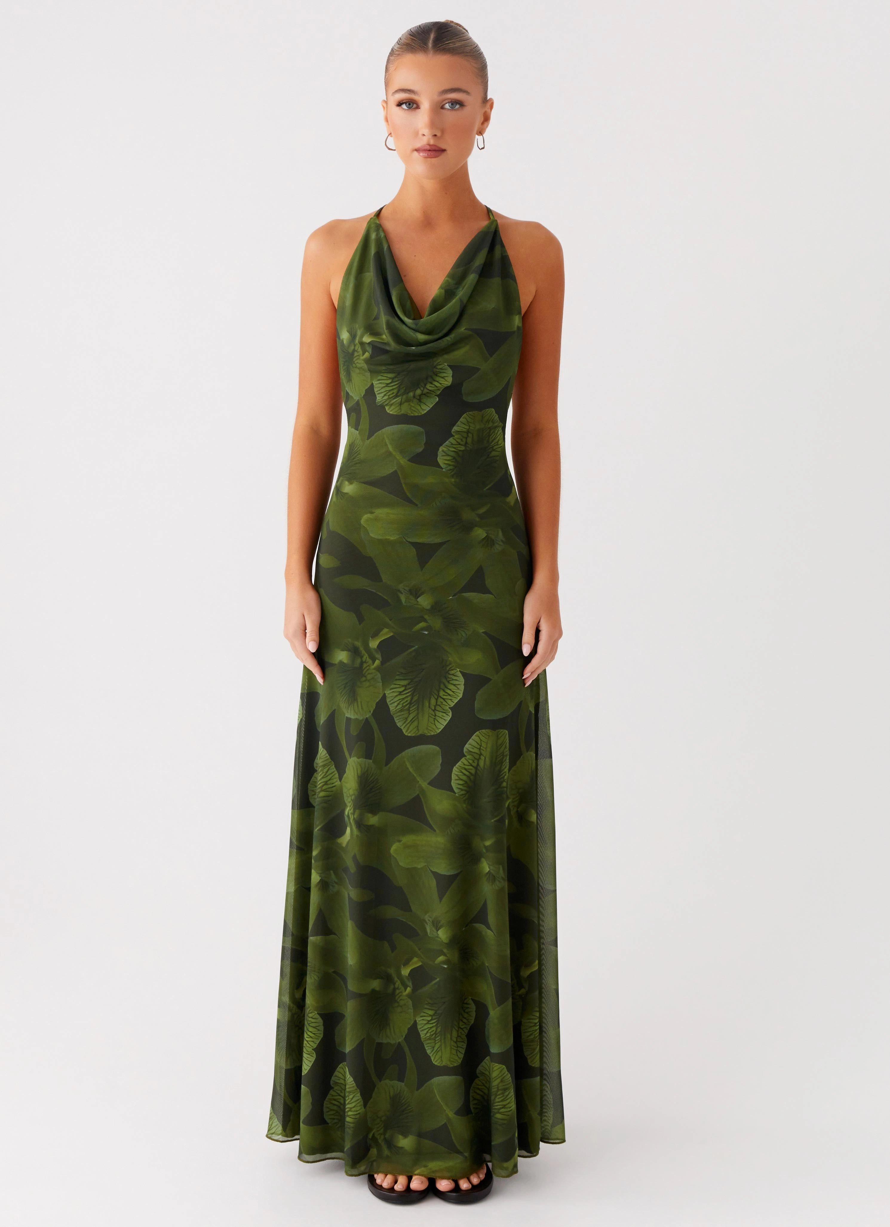 Dahliana Maxi Dress - Tropic Floral Clean Grace