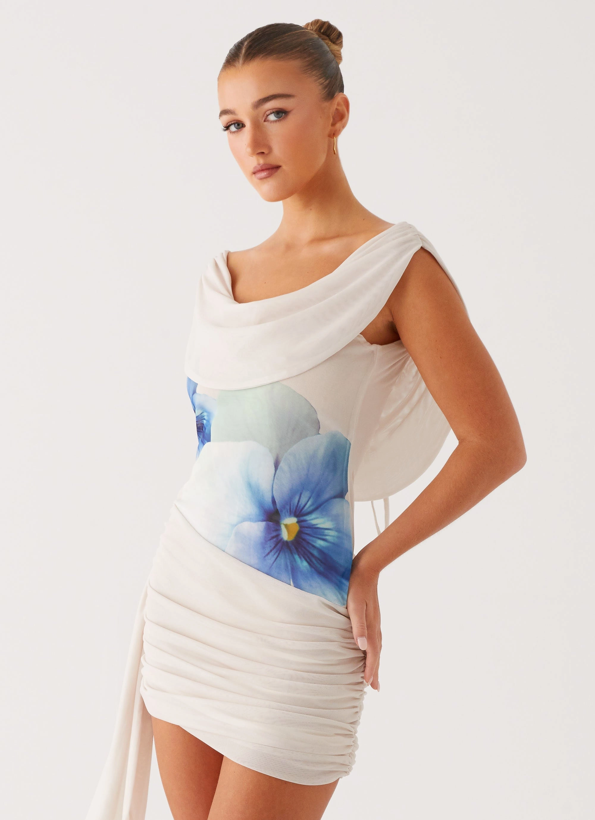 Everyday Ready Smart Texture Good Fortune Mini Dress - Ivory