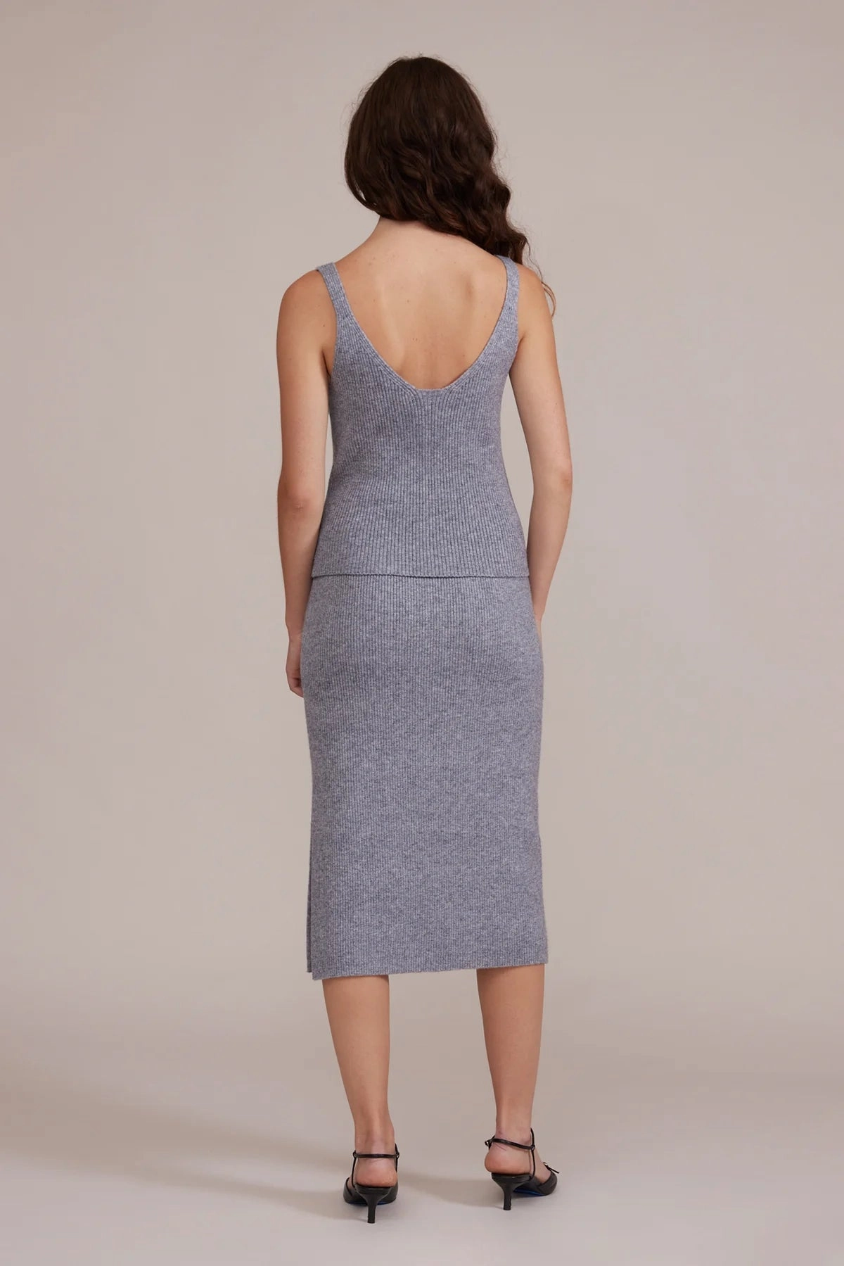 Organic Cotton Blend FourWay Stretch Eyna Knit Top