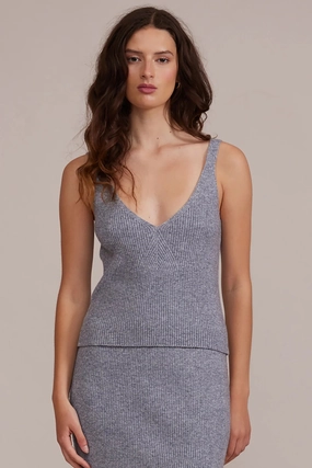 Printed Hoodie Eyna Knit Top