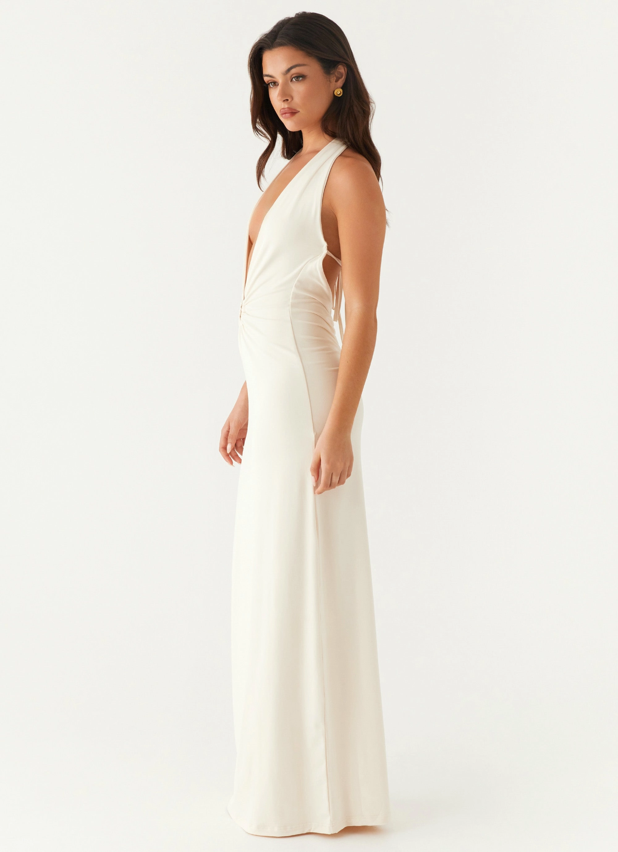Grace Base Dominica Maxi Dress - Ivory
