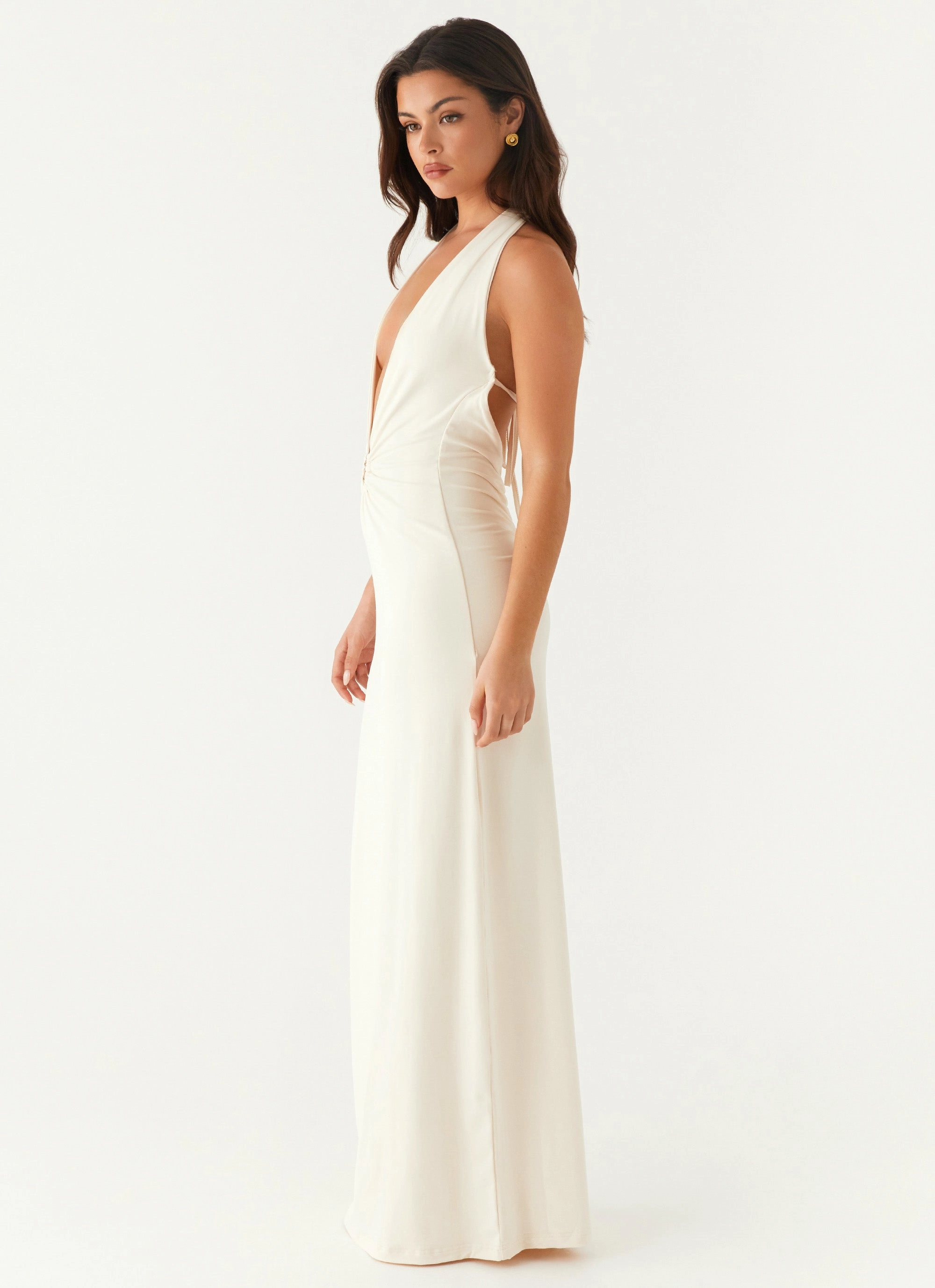 Dominica Maxi Dress - Ivory Light and breezy summer dress