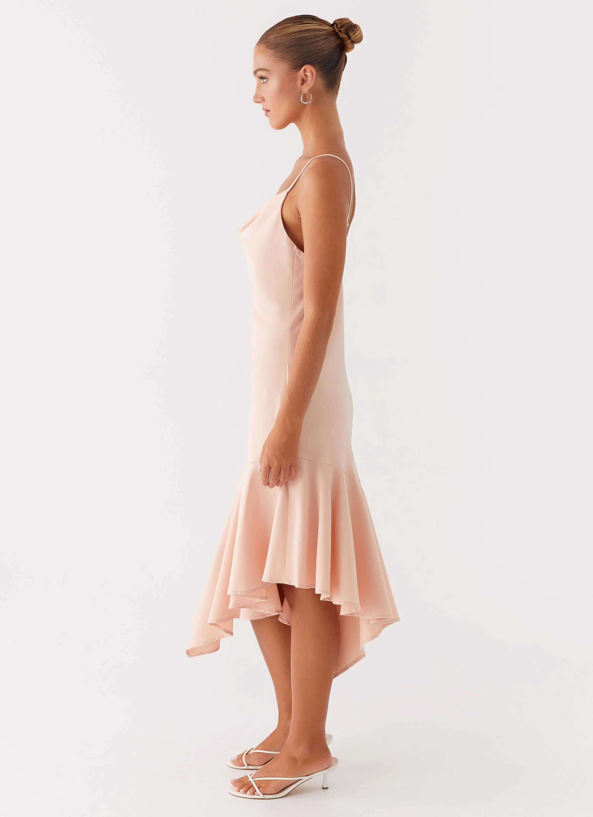 Trendy Silhouette Korby Midi Dress - Pink