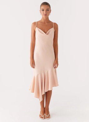 Bloom Zone Weekend Chic Korby Midi Dress - Pink