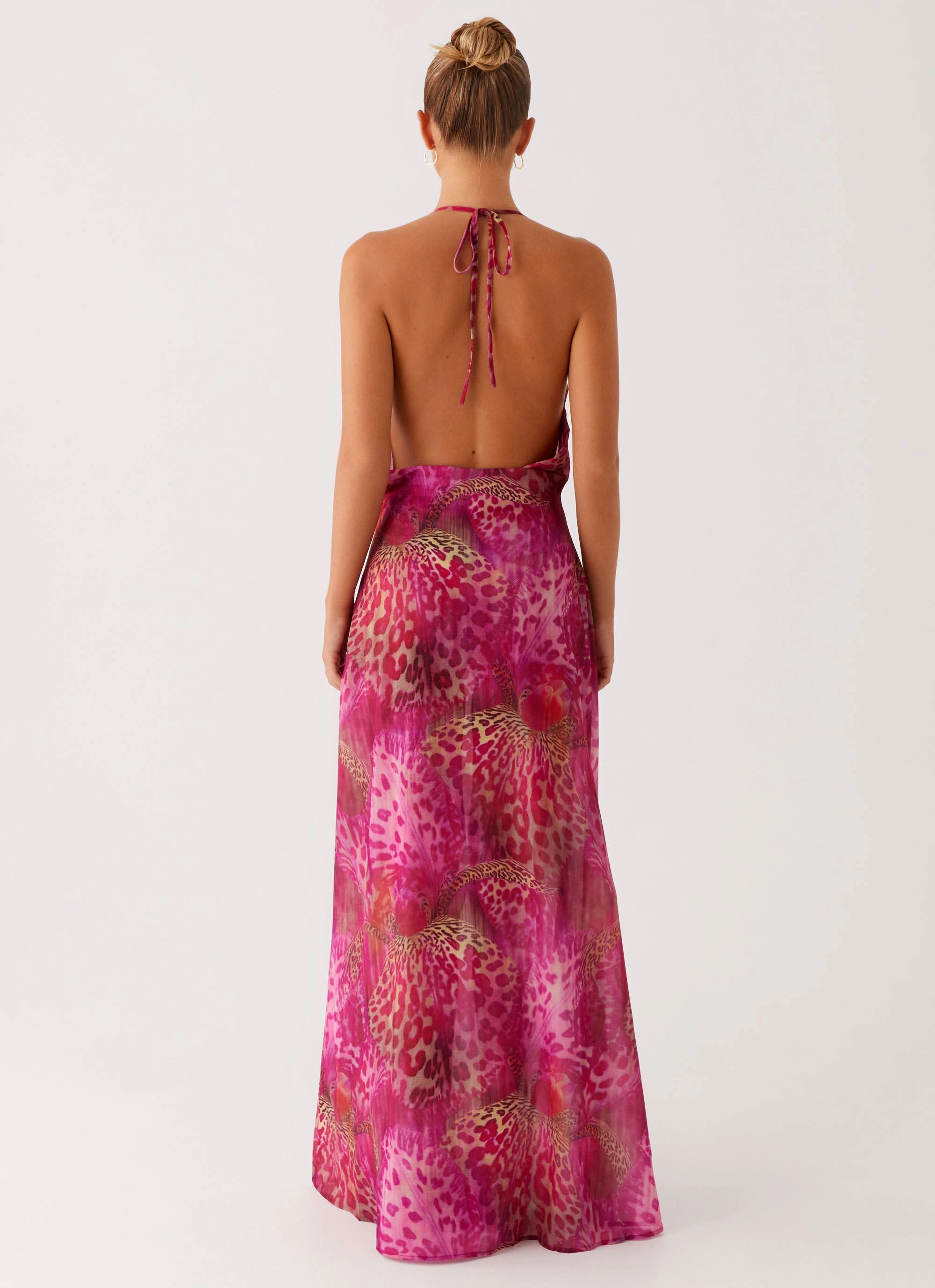 Fantasy Maxi Dress - Lavender Lagoon Travel-friendly
