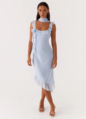 Fariday Midi Dress - Blue Magic Day