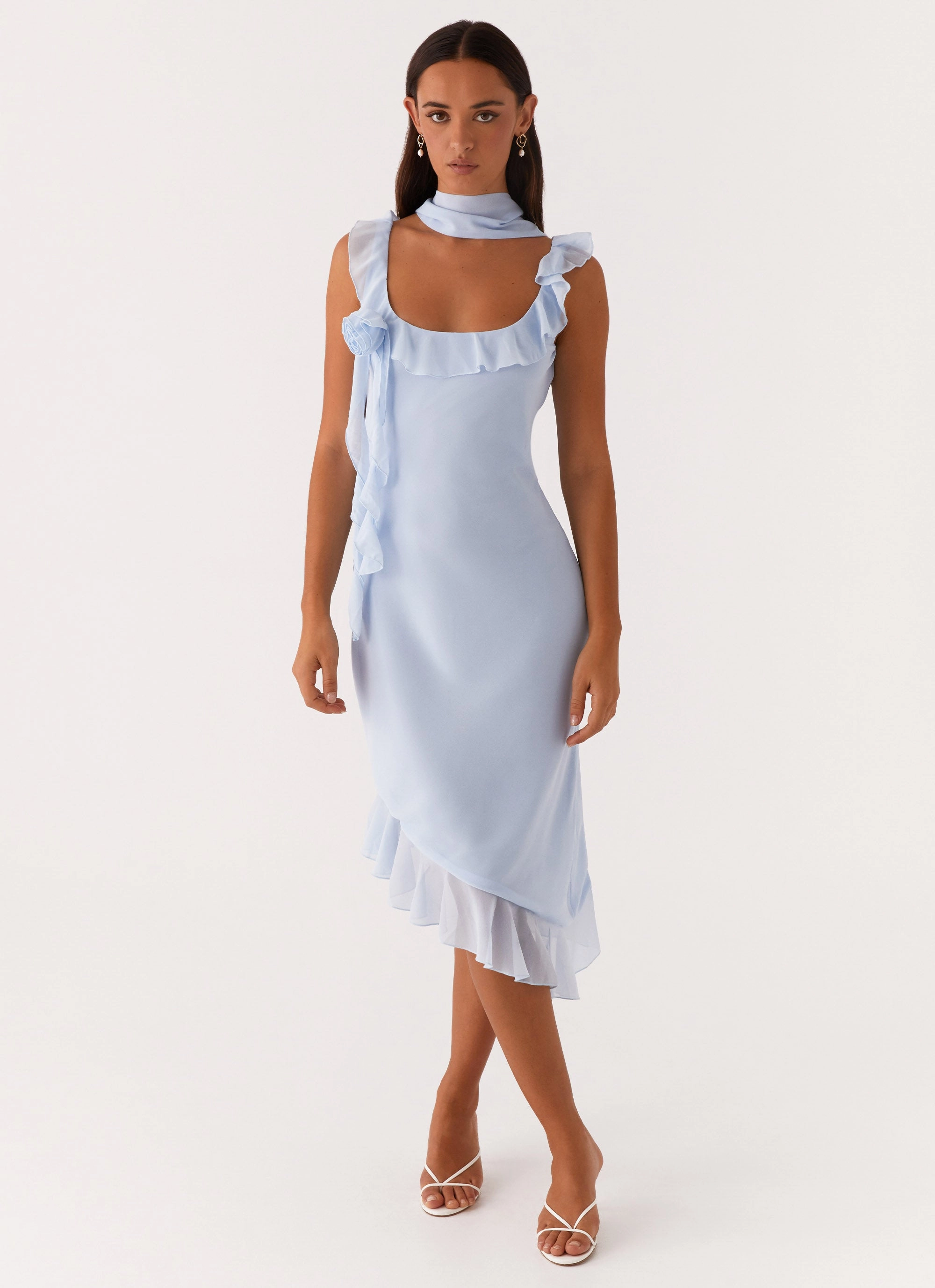 Fariday Midi Dress - Blue Magic Day