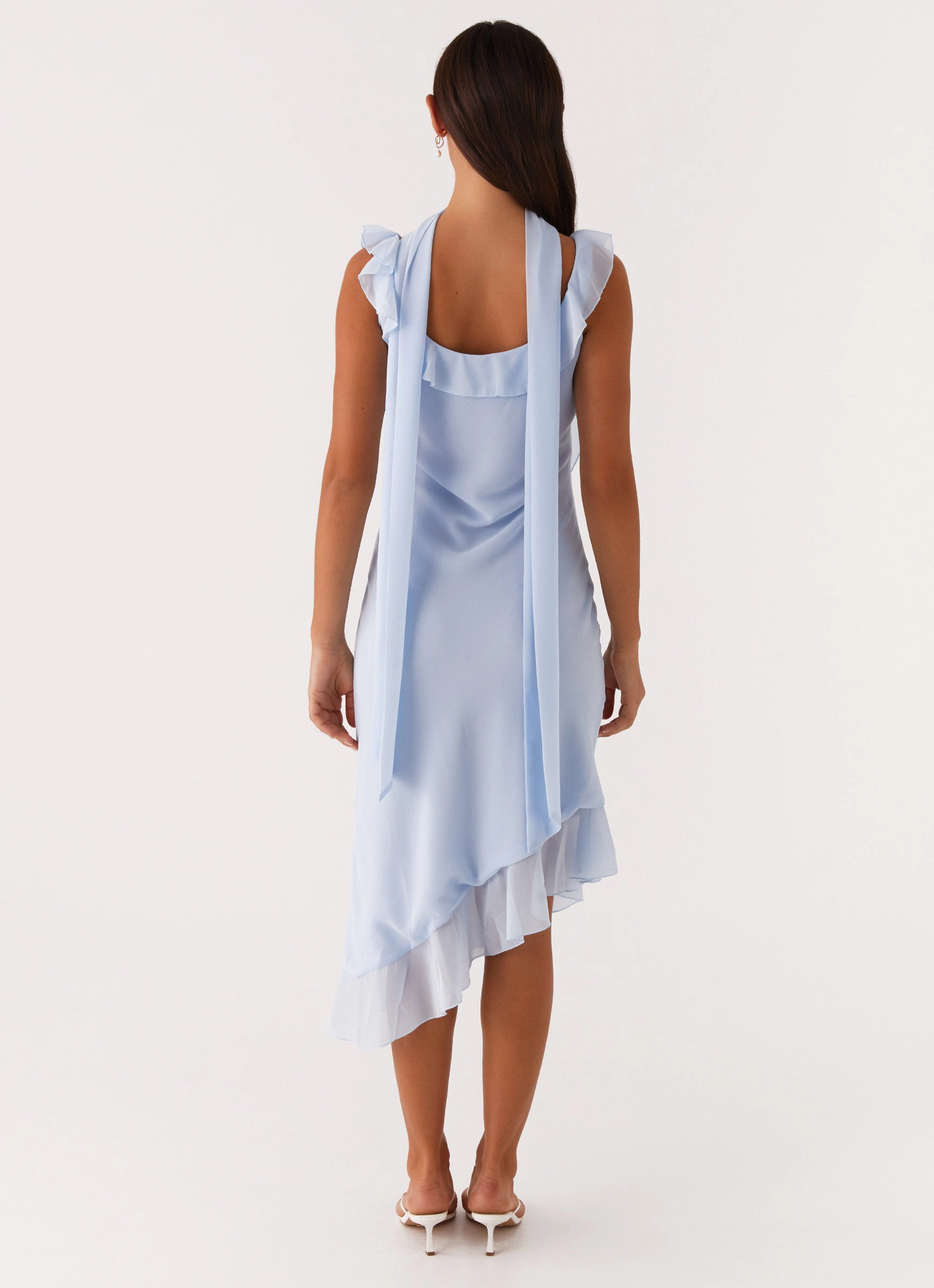 Mood Flex Relaxed Mood Fariday Midi Dress - Blue