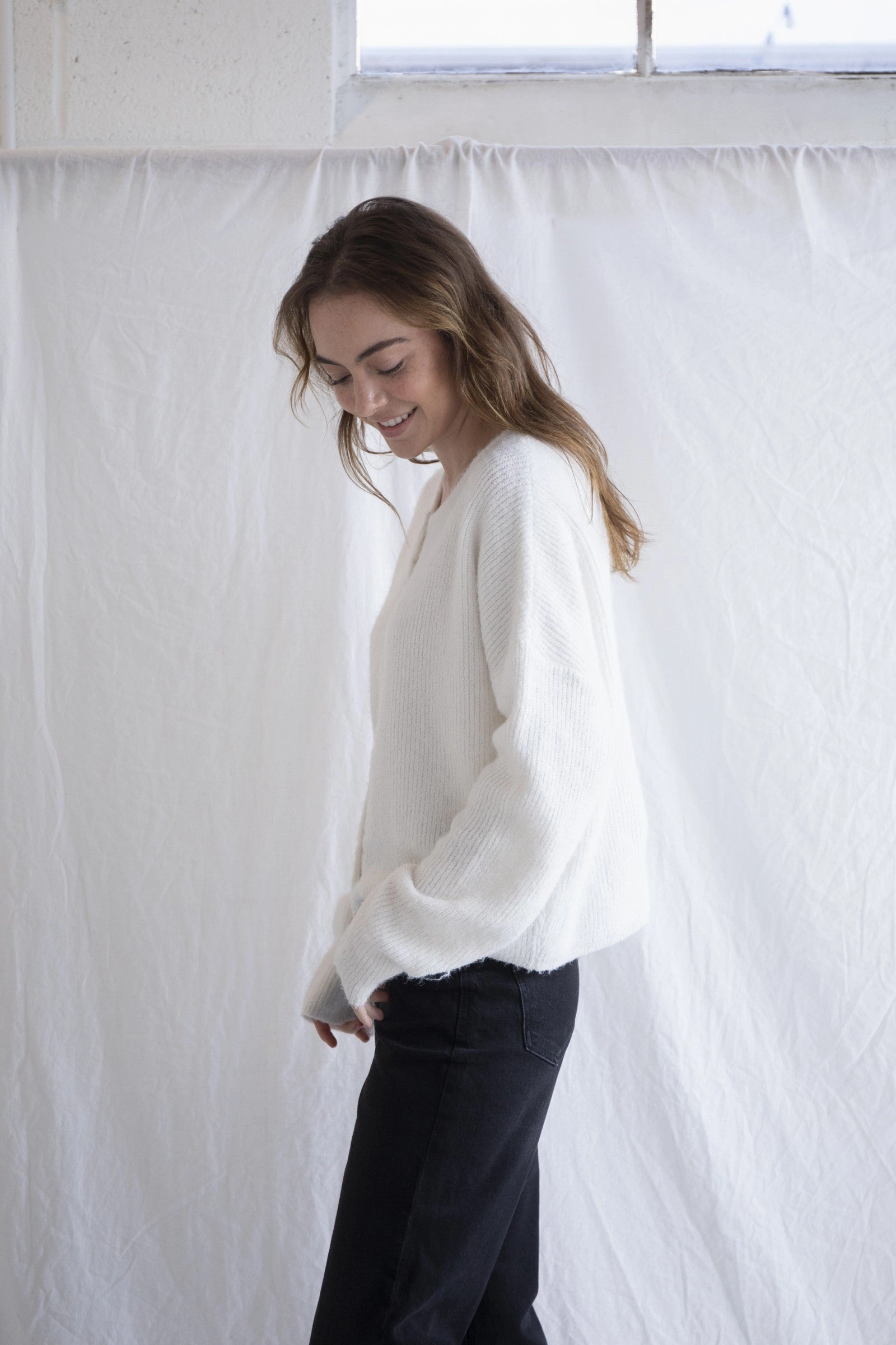 Amora Cardigan Durable Reinforced Elbows Comfort First