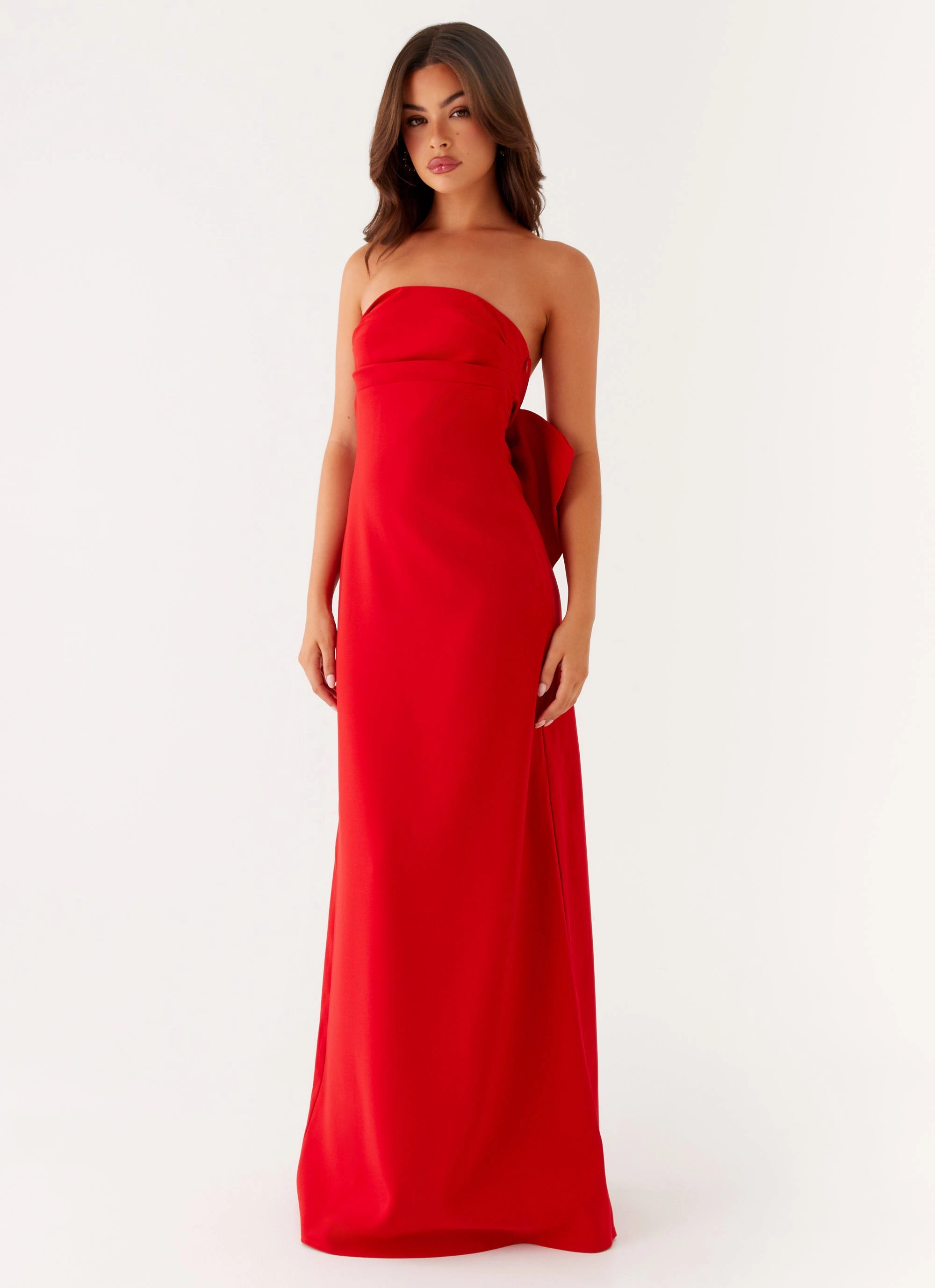 Event Mood Meredith Maxi Dress - Red