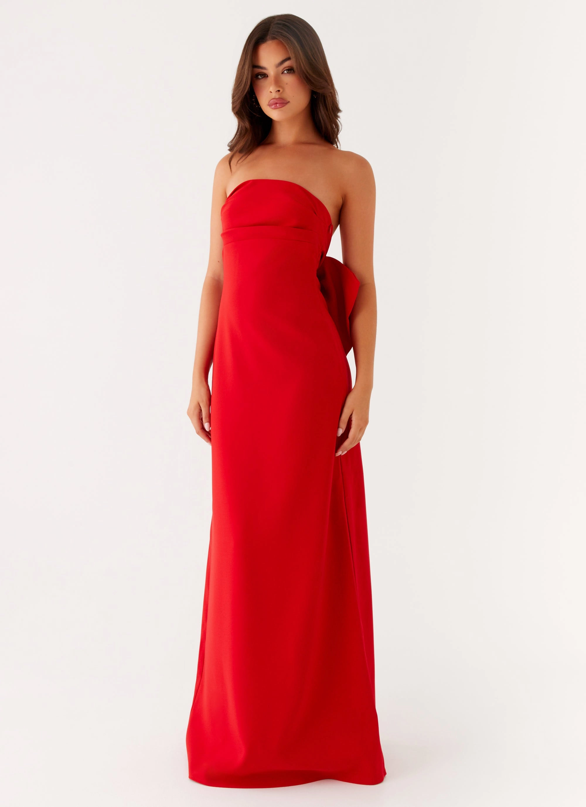Meredith Maxi Dress - Red Sister Charm