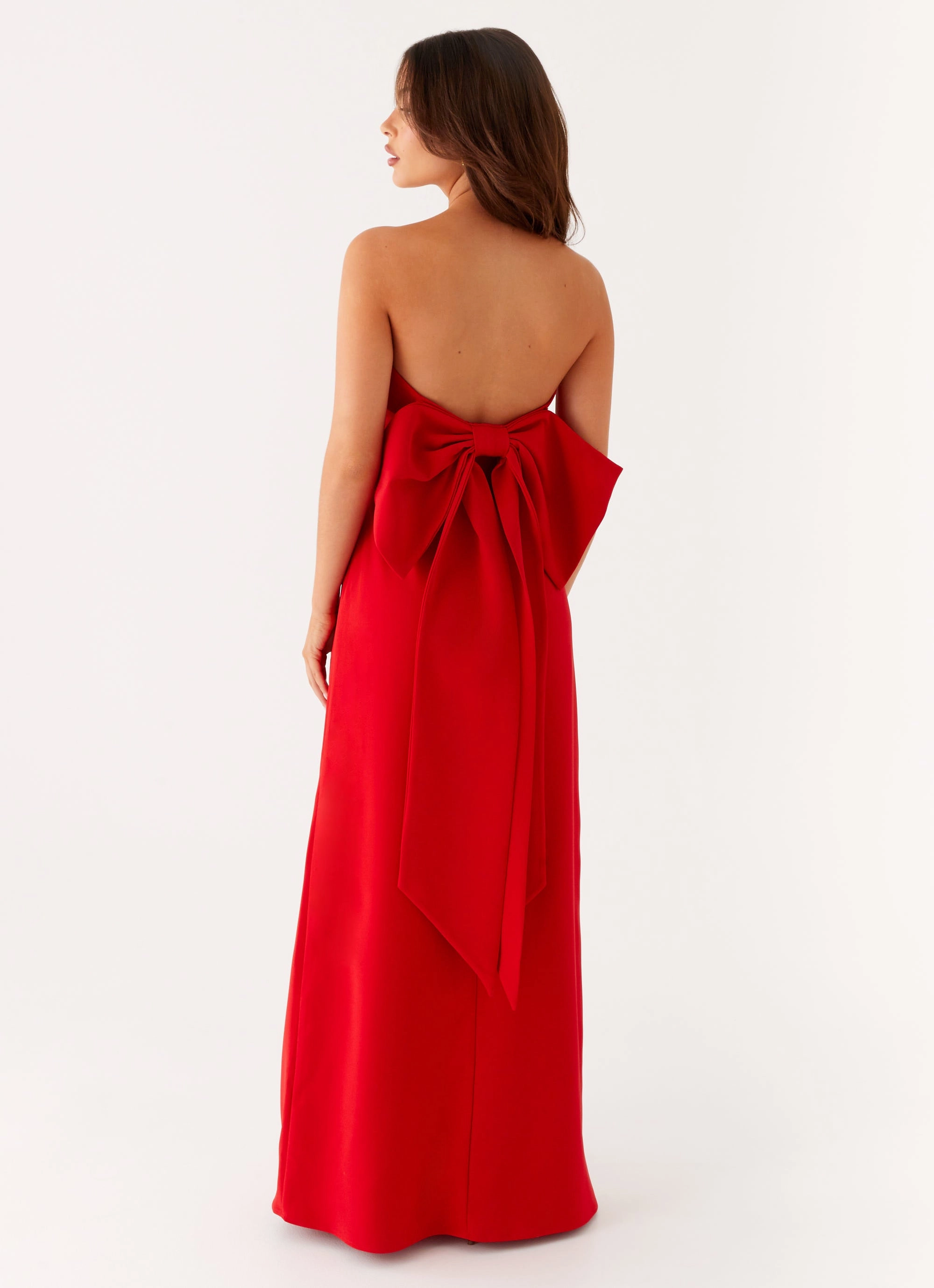 Meredith Maxi Dress - Red Urban Energy Basic Cool