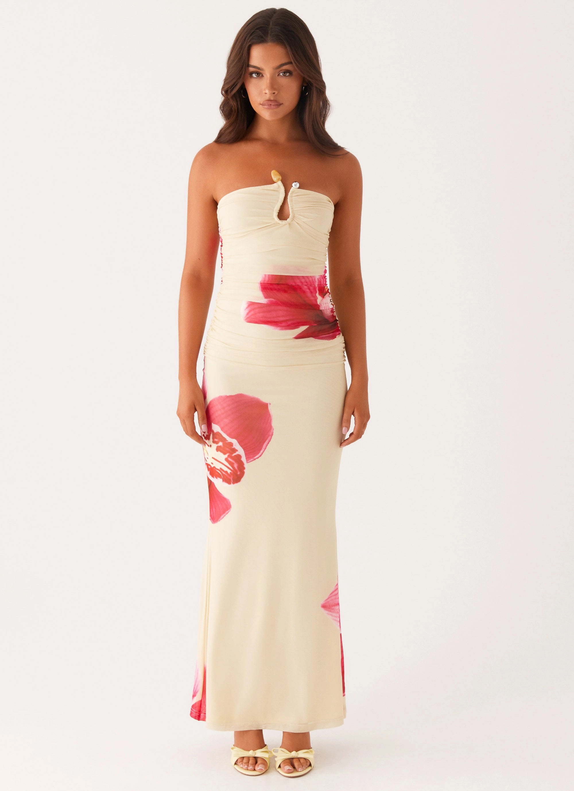 Rudy Maxi Dress - Orchid Yellow Bright Feel