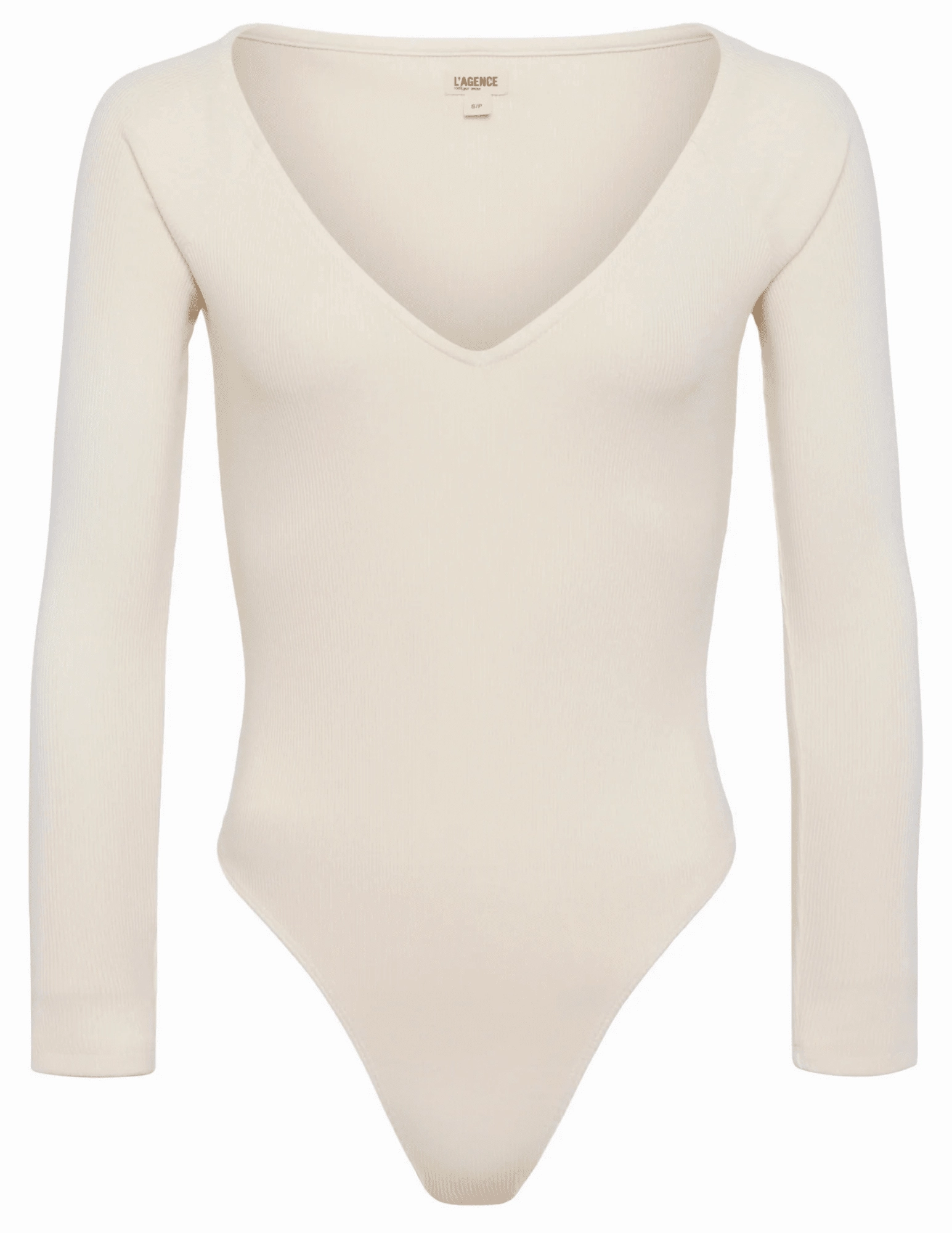 Adaptive Temperature Control L'Agence Winona V-Neck Bodysuit
