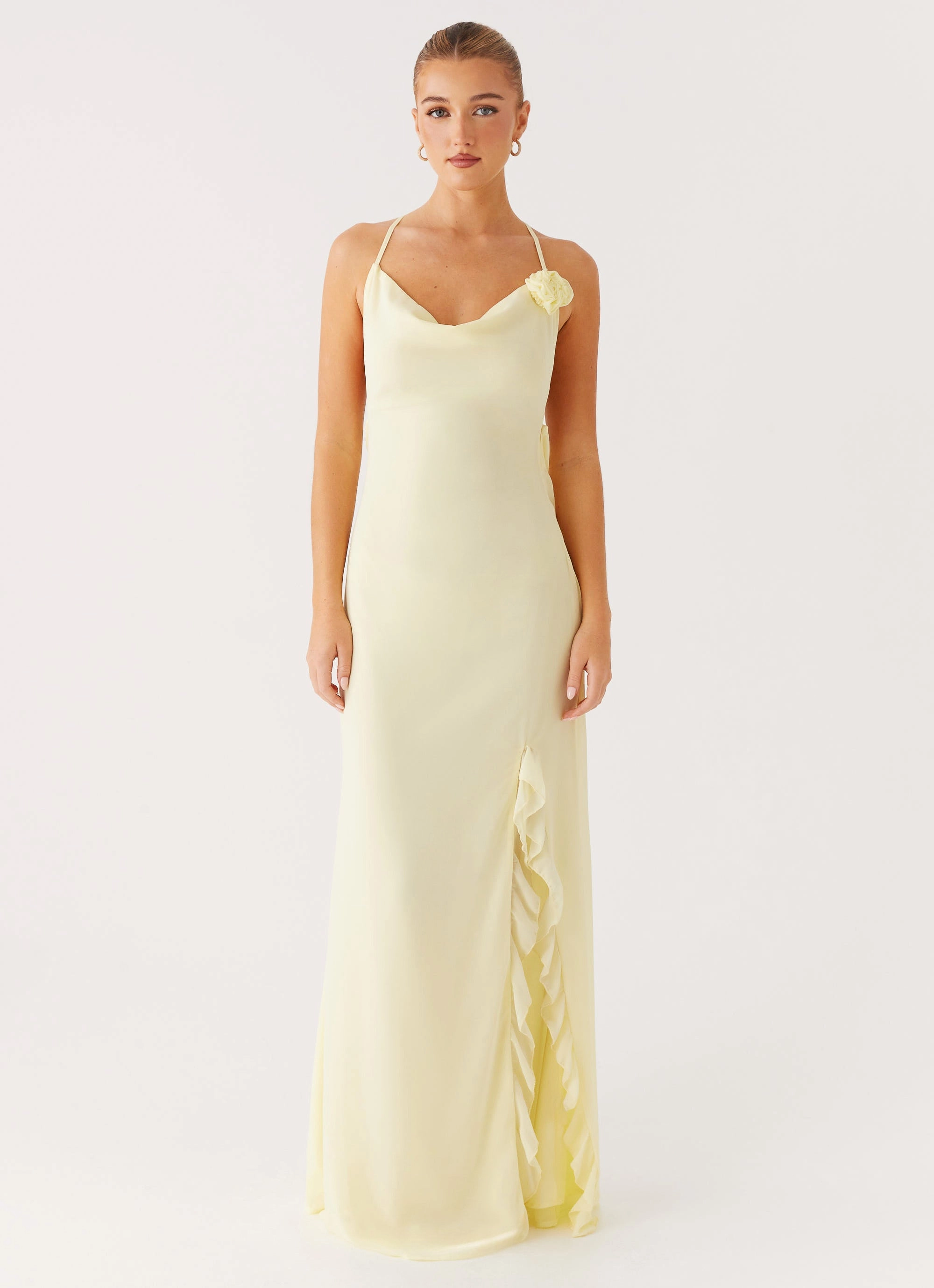 Profile Enhancer Fresh Form First Class Maxi Dress - Yellow