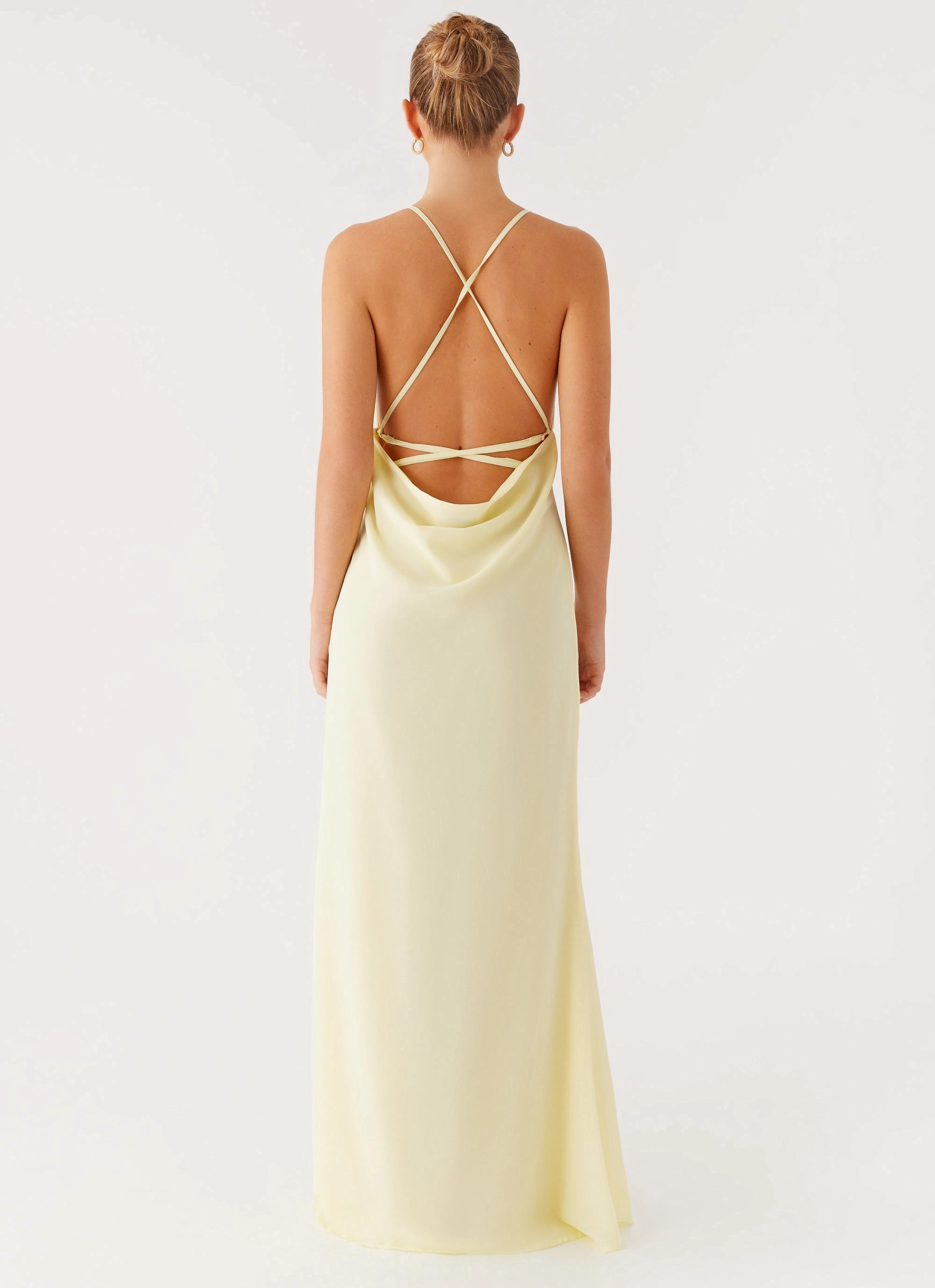 First Class Maxi Dress - Yellow Chilly Weather Layer Emerging-Brand