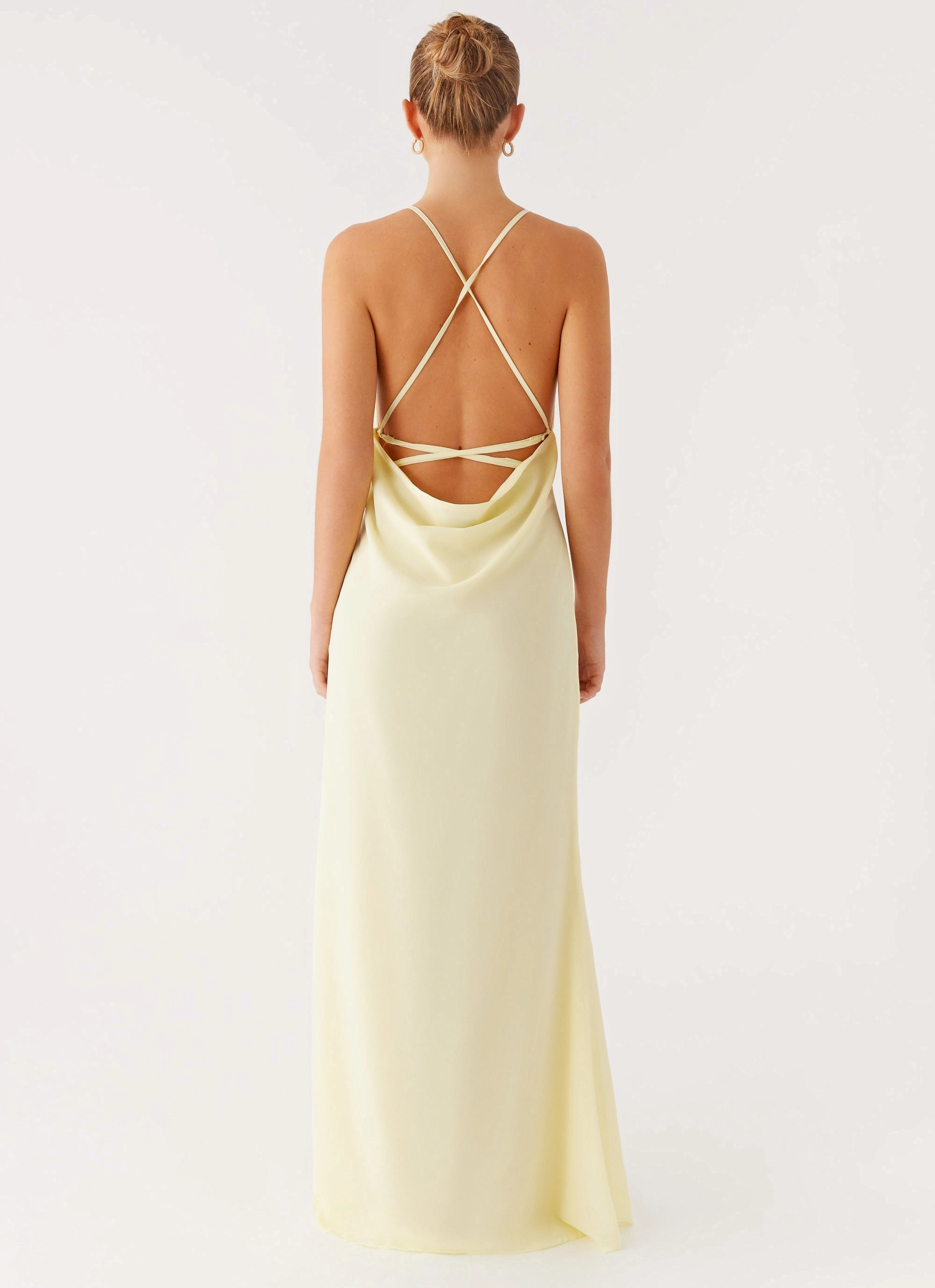 First Class Maxi Dress - Yellow Romantic Bloom