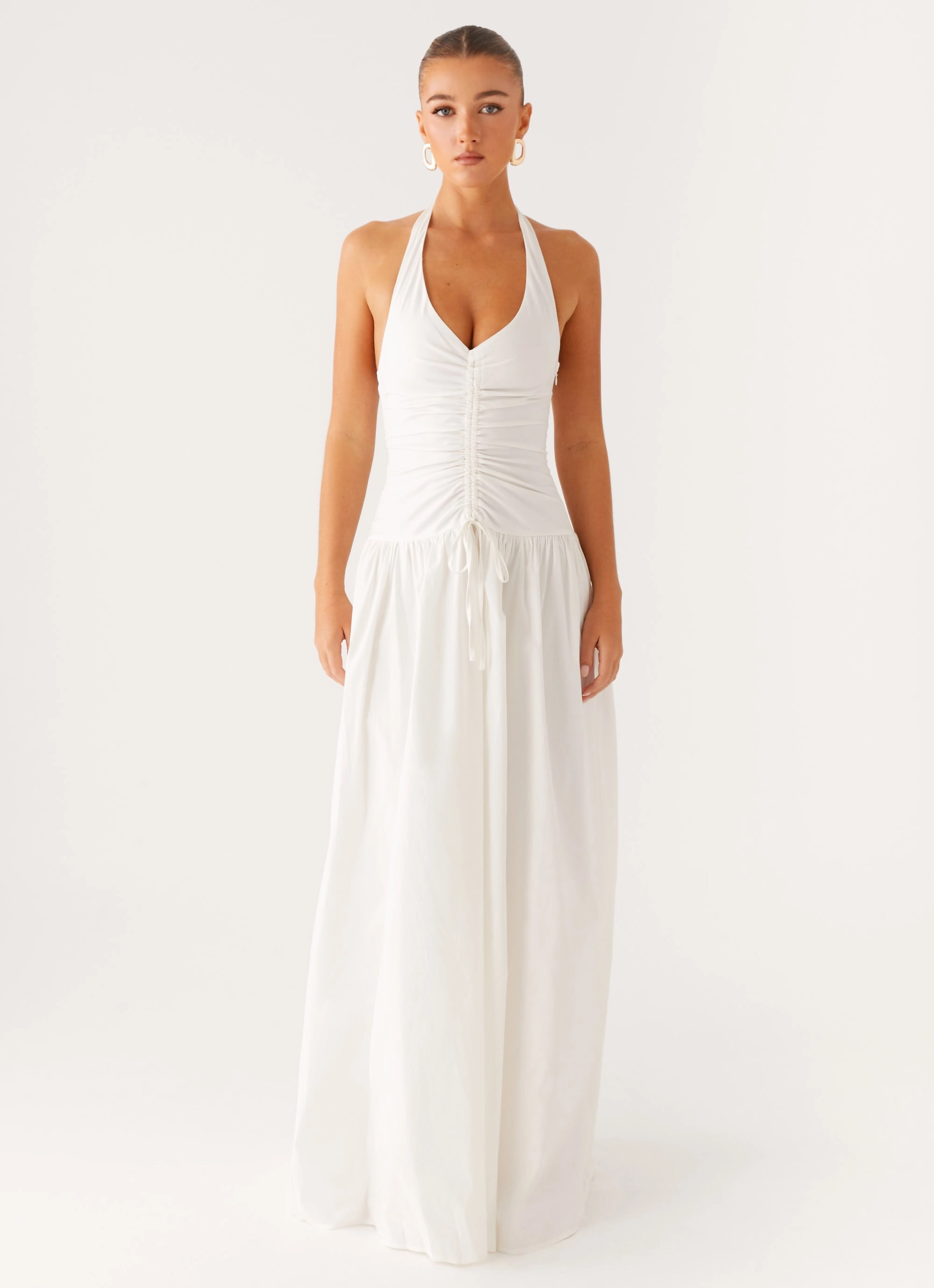 Narnie Maxi Dress - Ivory Family Vibe