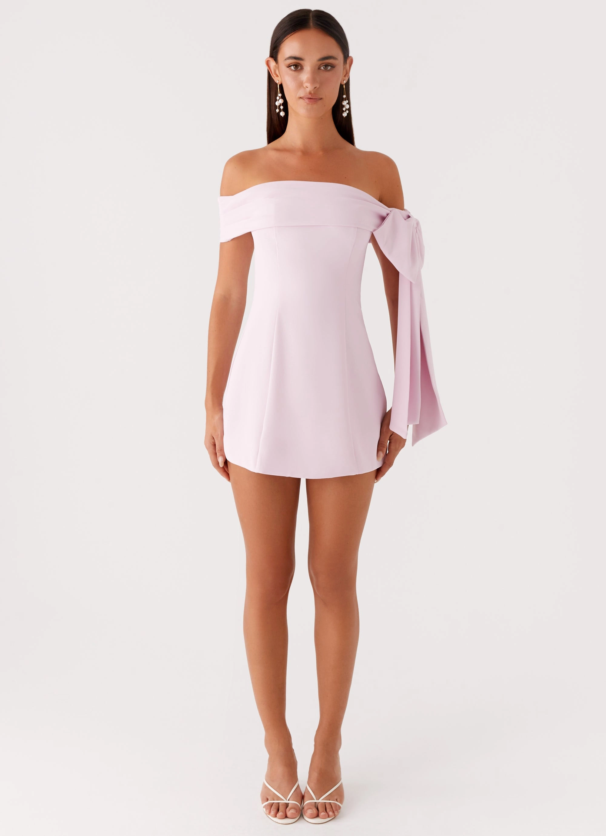 Akari Mini Dress - Pink Comfortable and Chic Trendy Comfort