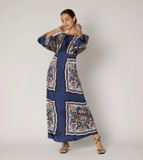 Fawn Ankle Dress | Floral Anise AllDaySoftness