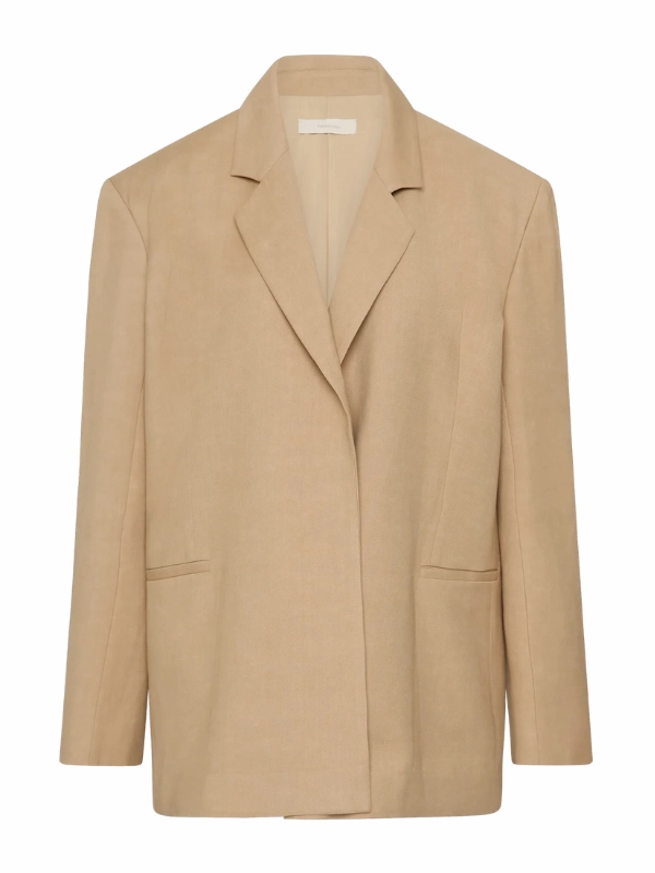 Felix Blazer in Sahara 3-In-1 Set Clean Jacket Detail