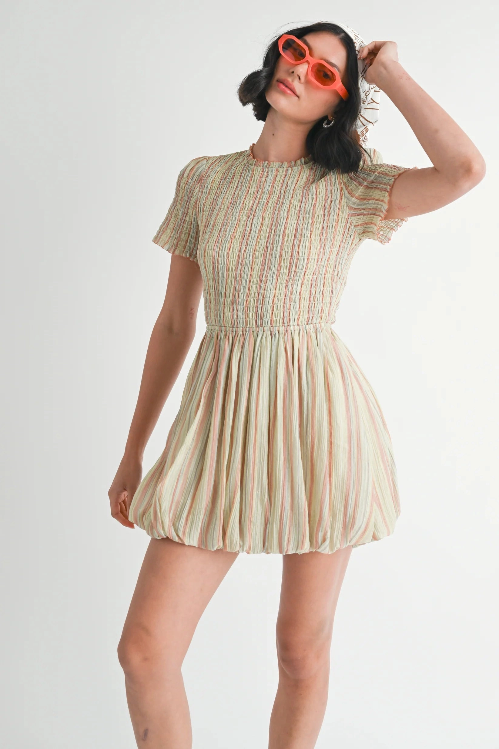 Soul Warm Leighton Bubble Mini Dress