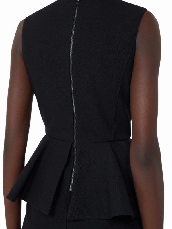 Cosmos Dress in Black Maximalist-Trend