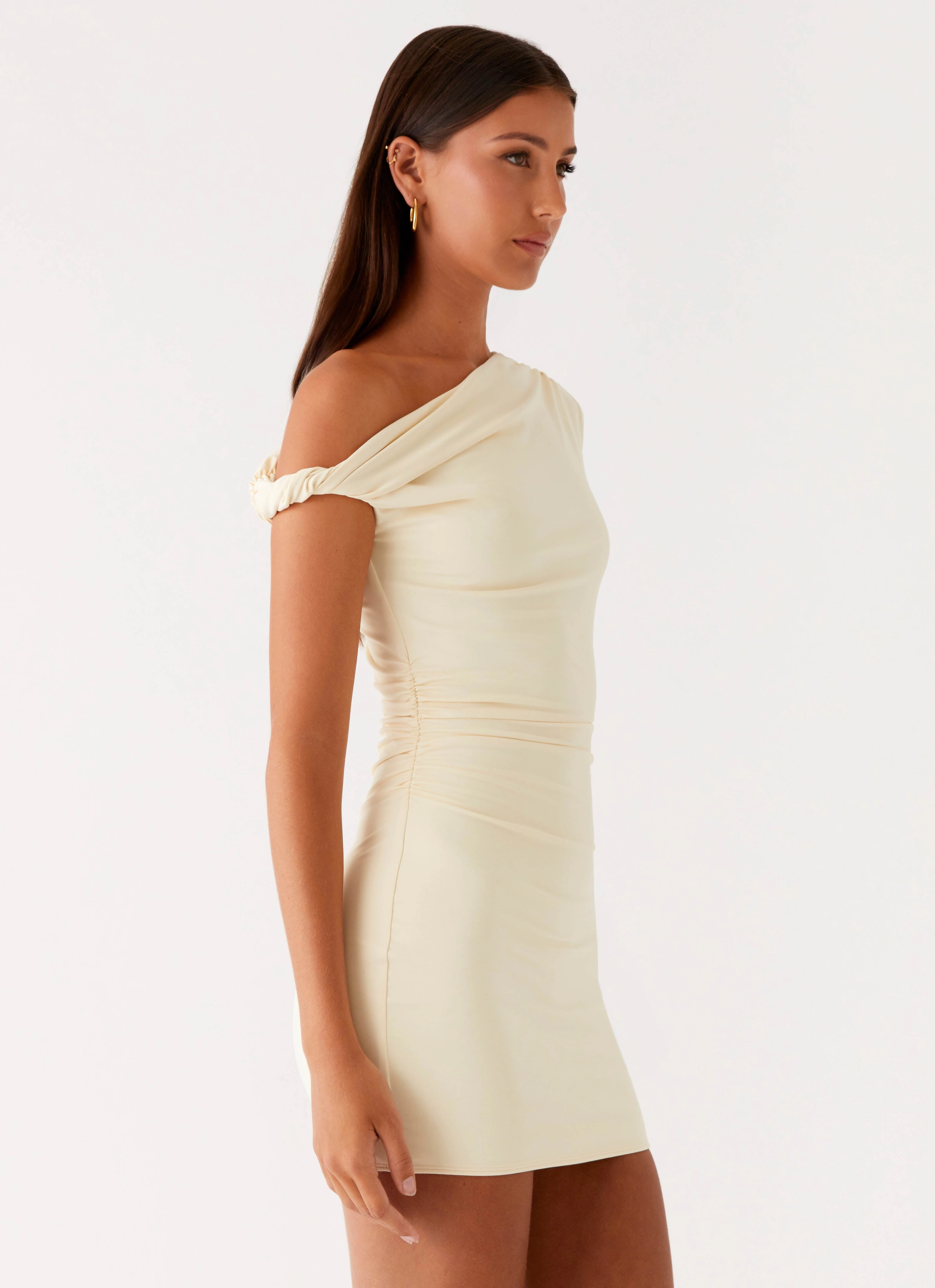 Byron Mini Dress - Sunny Yellow Inner Feel Easy Comfort