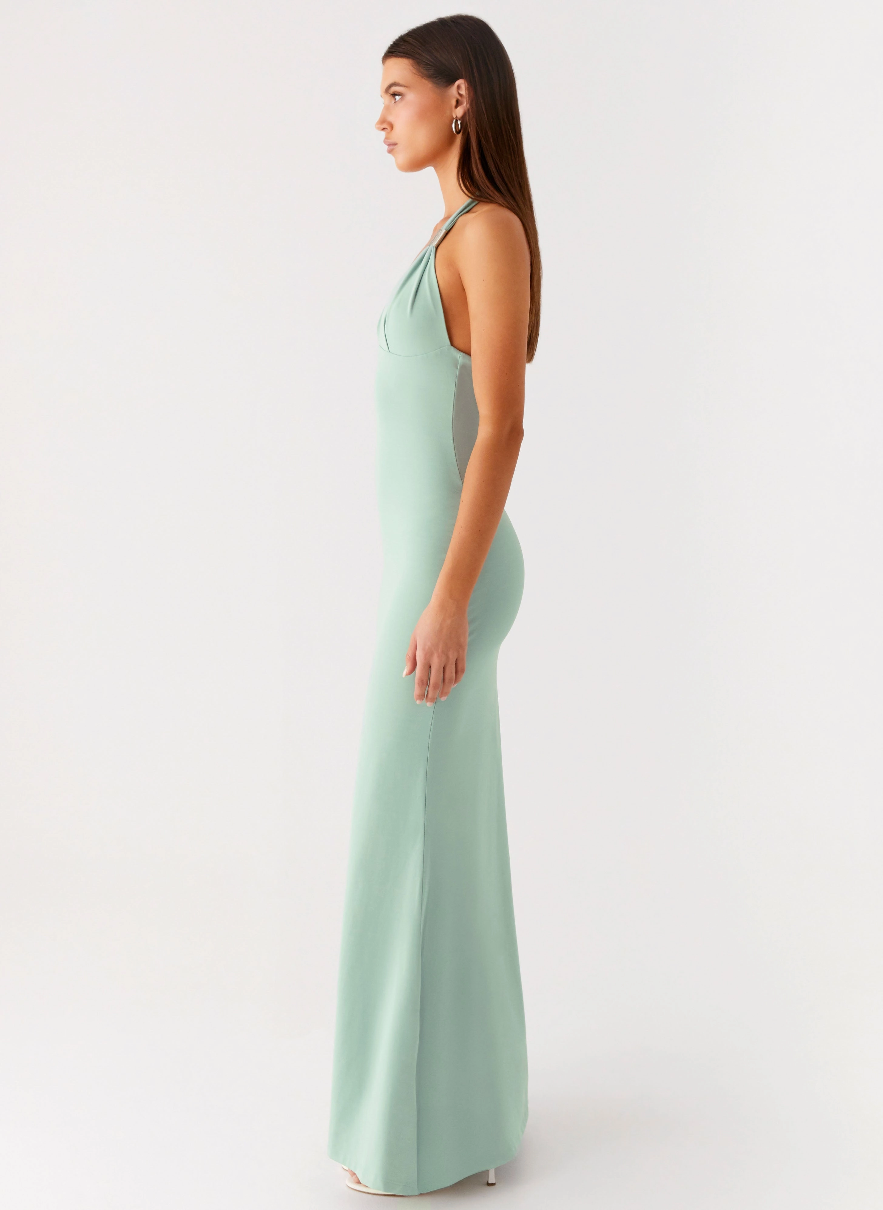 Sunset Look Fern Valley Maxi Dress - Sage