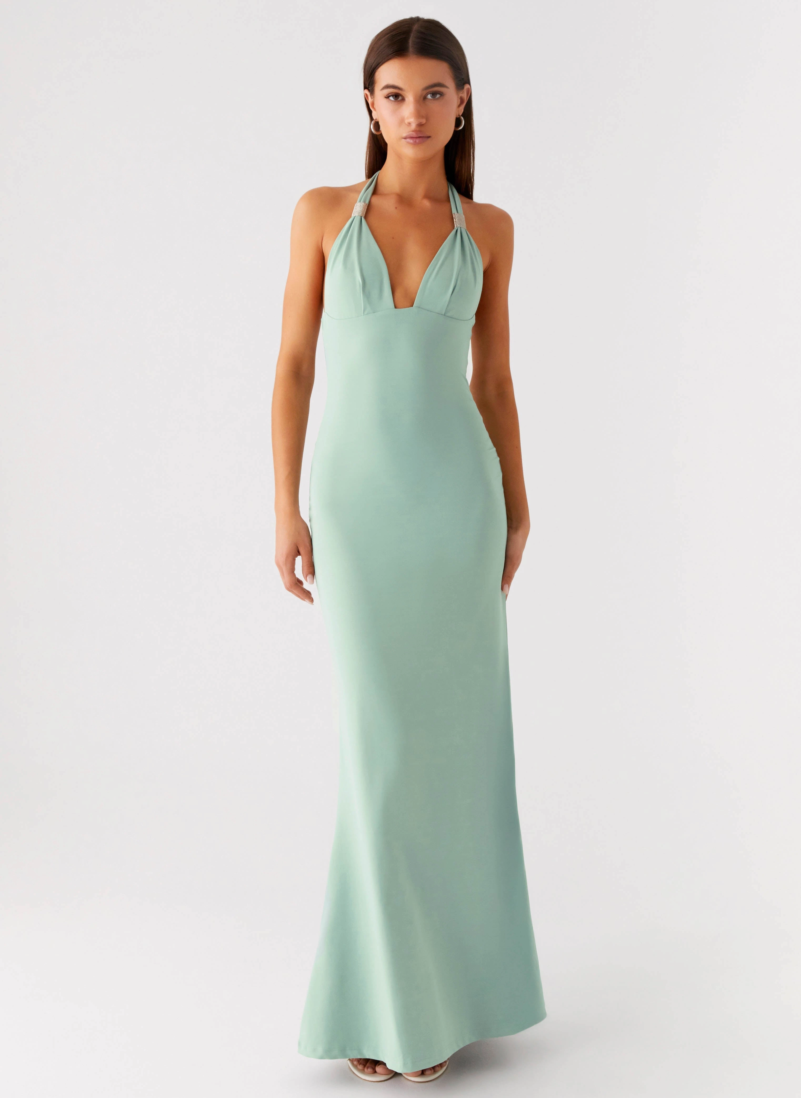 Fern Valley Maxi Dress - Sage Fashionable Design