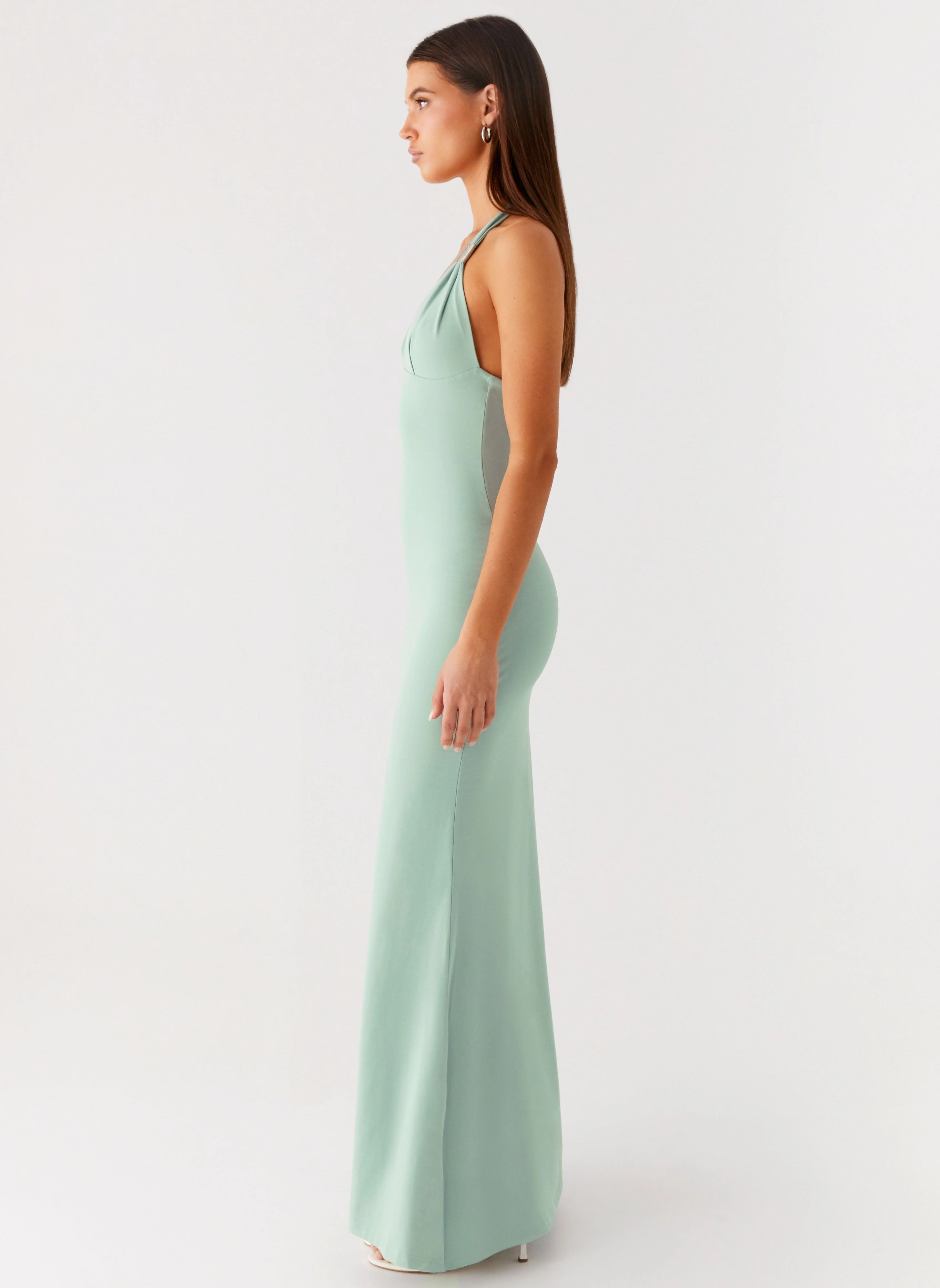 Fern Valley Maxi Dress - Sage Calm Mood