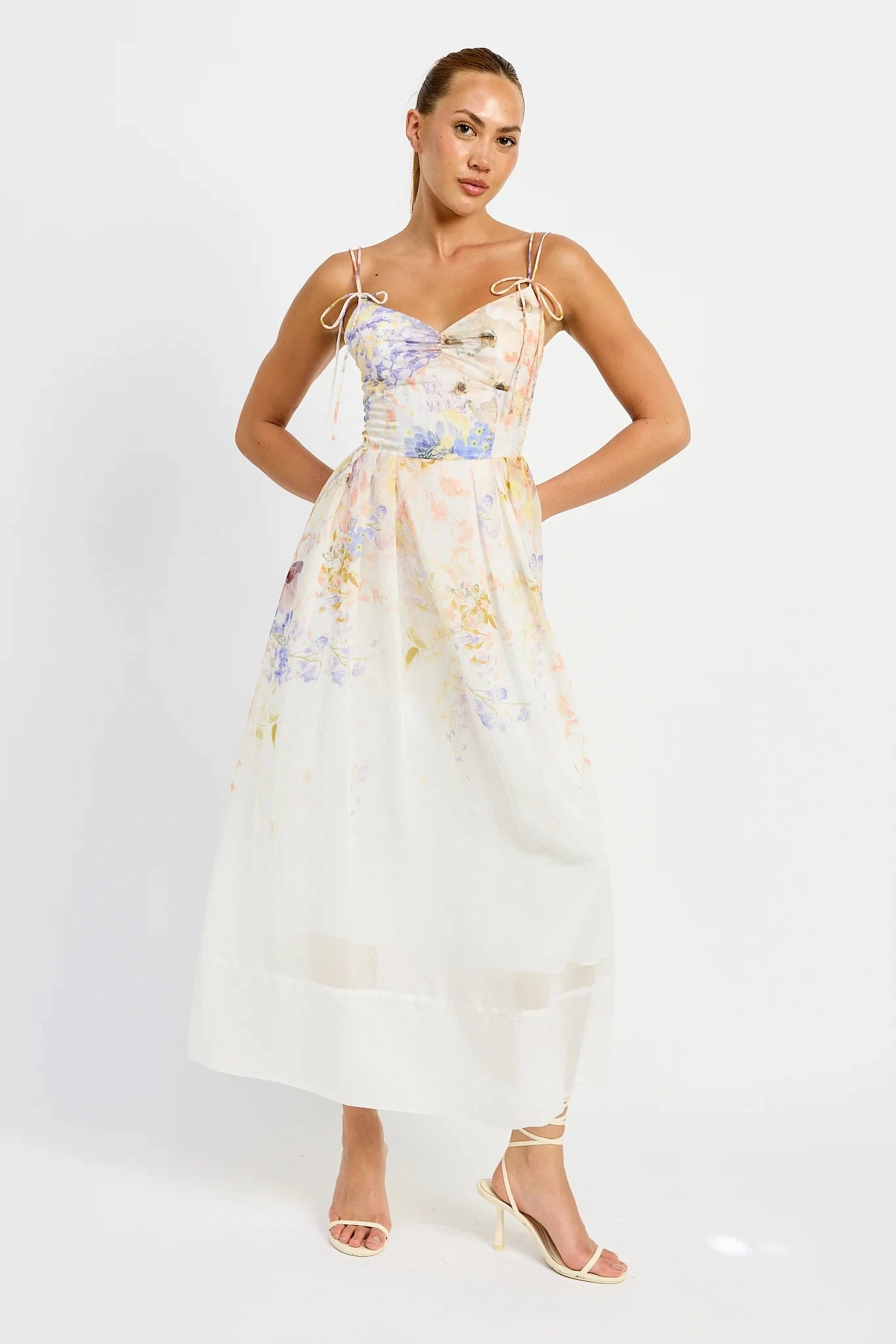 Sophisticated Fit Water-Repellent-Finish Taylor Midi Dress