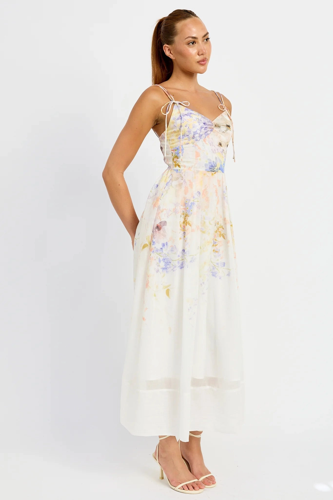 Garment Washed Softness Taylor Midi Dress