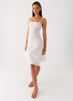 Urban Favorite Tamar Midi Dress - White