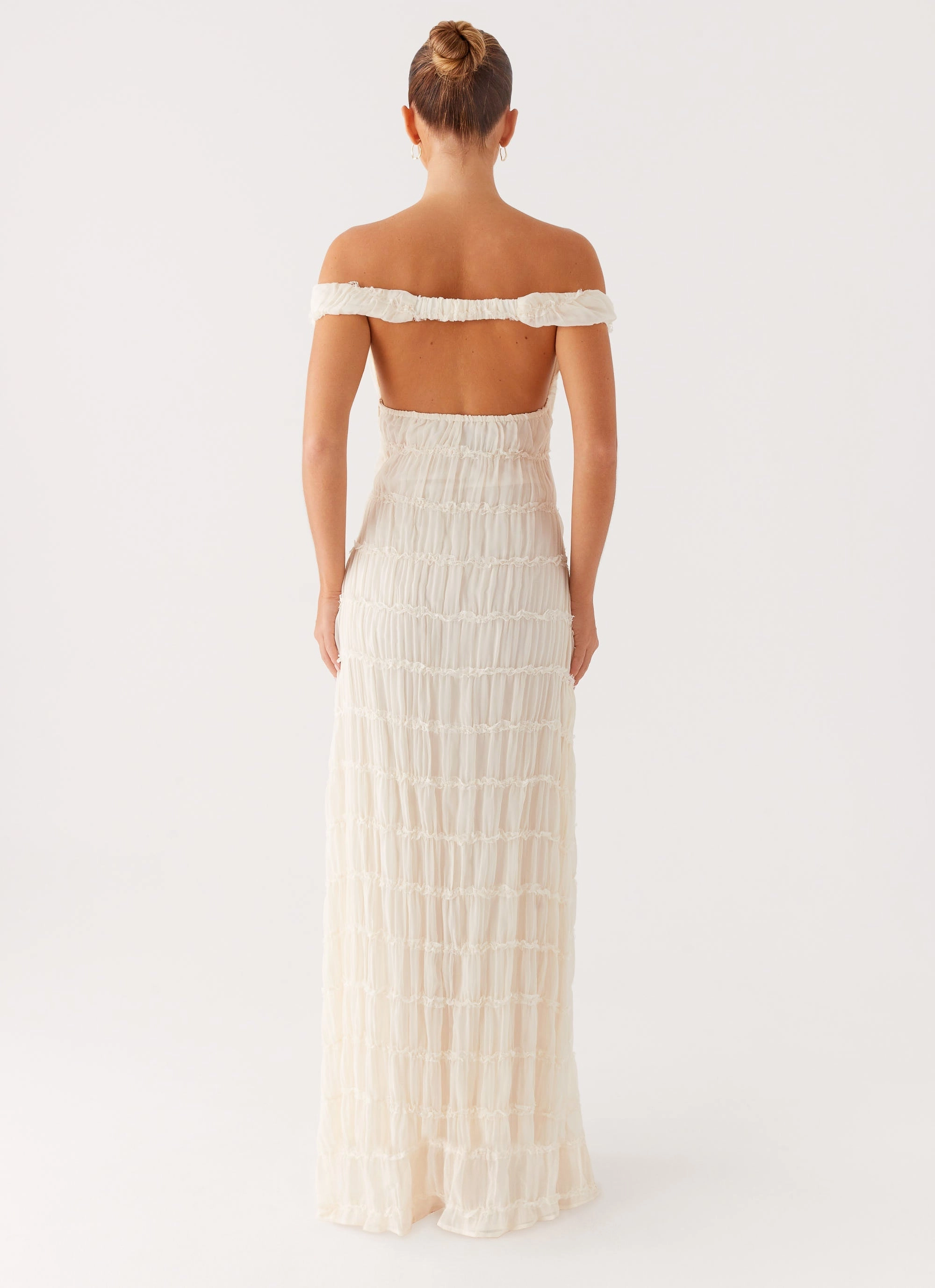 Lightweight-Lining Embrace Maxi Dress - Ivory