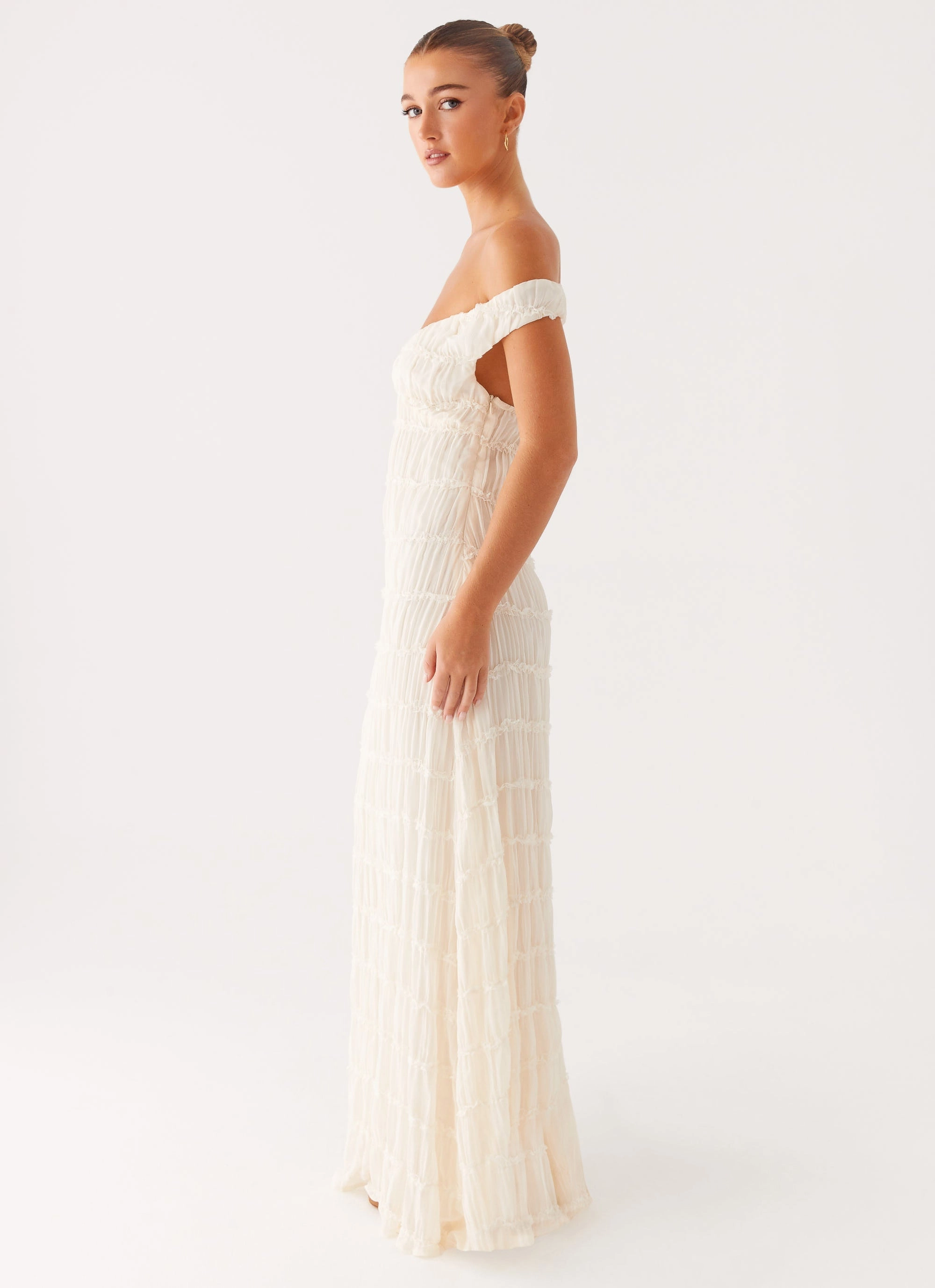 Embrace Maxi Dress - Ivory Live Soft