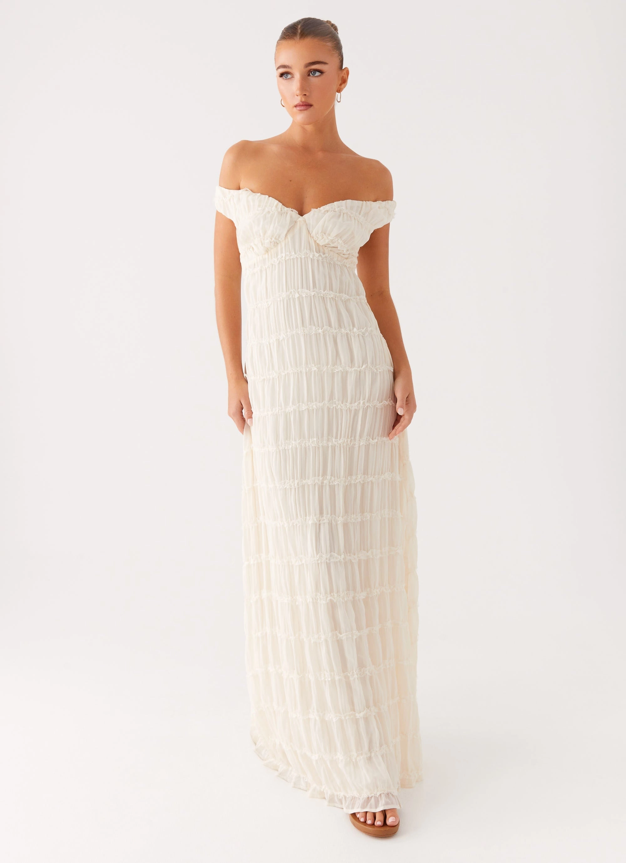Relaxing Style Embrace Maxi Dress - Ivory