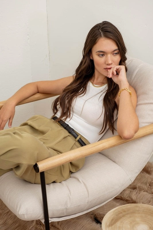 Fiona Washed Seamless Crop Top Moisture Management System wear - resistance test passed