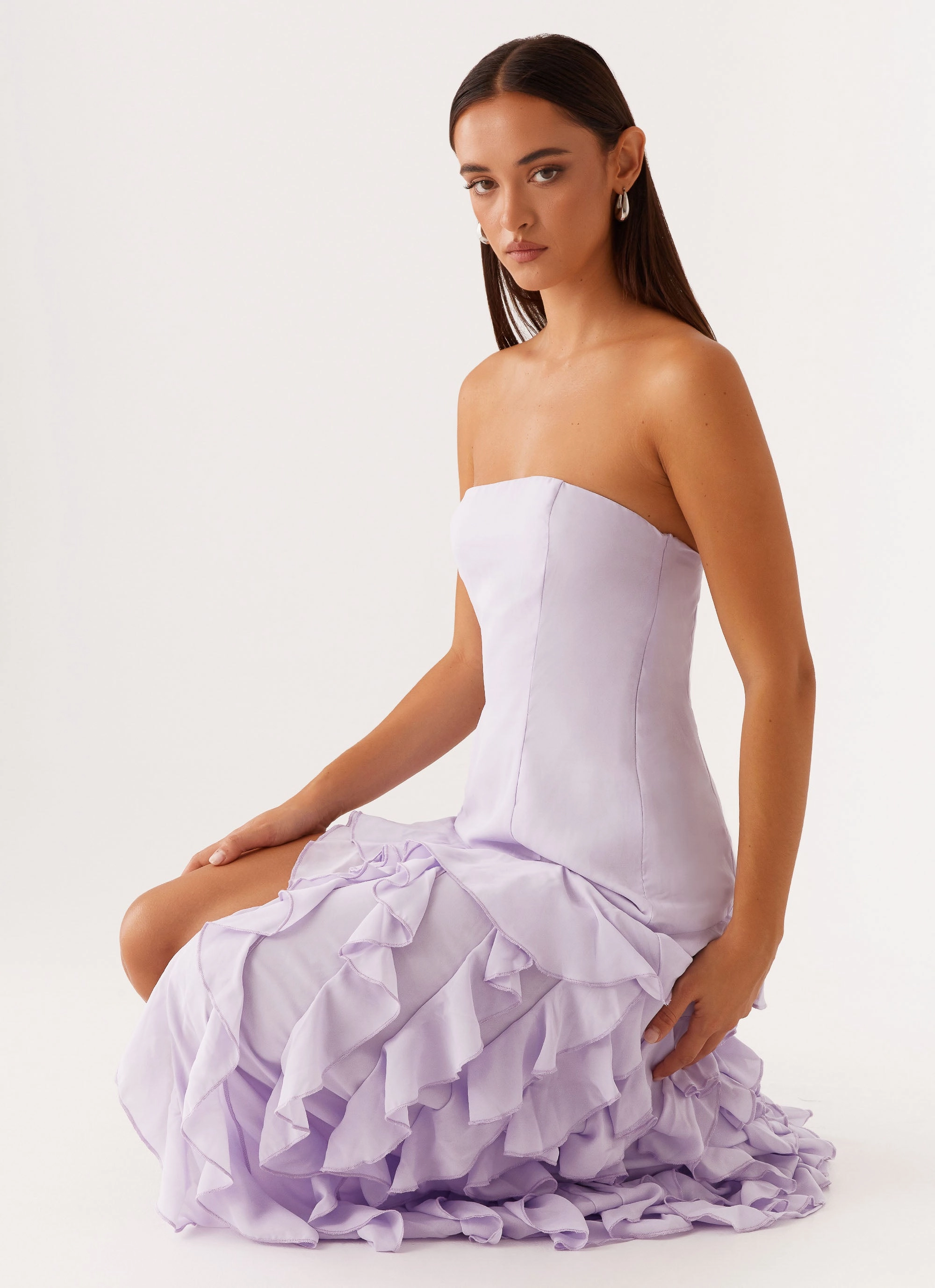 Firefly Maxi Dress - Lilac Shine Moment Work Style
