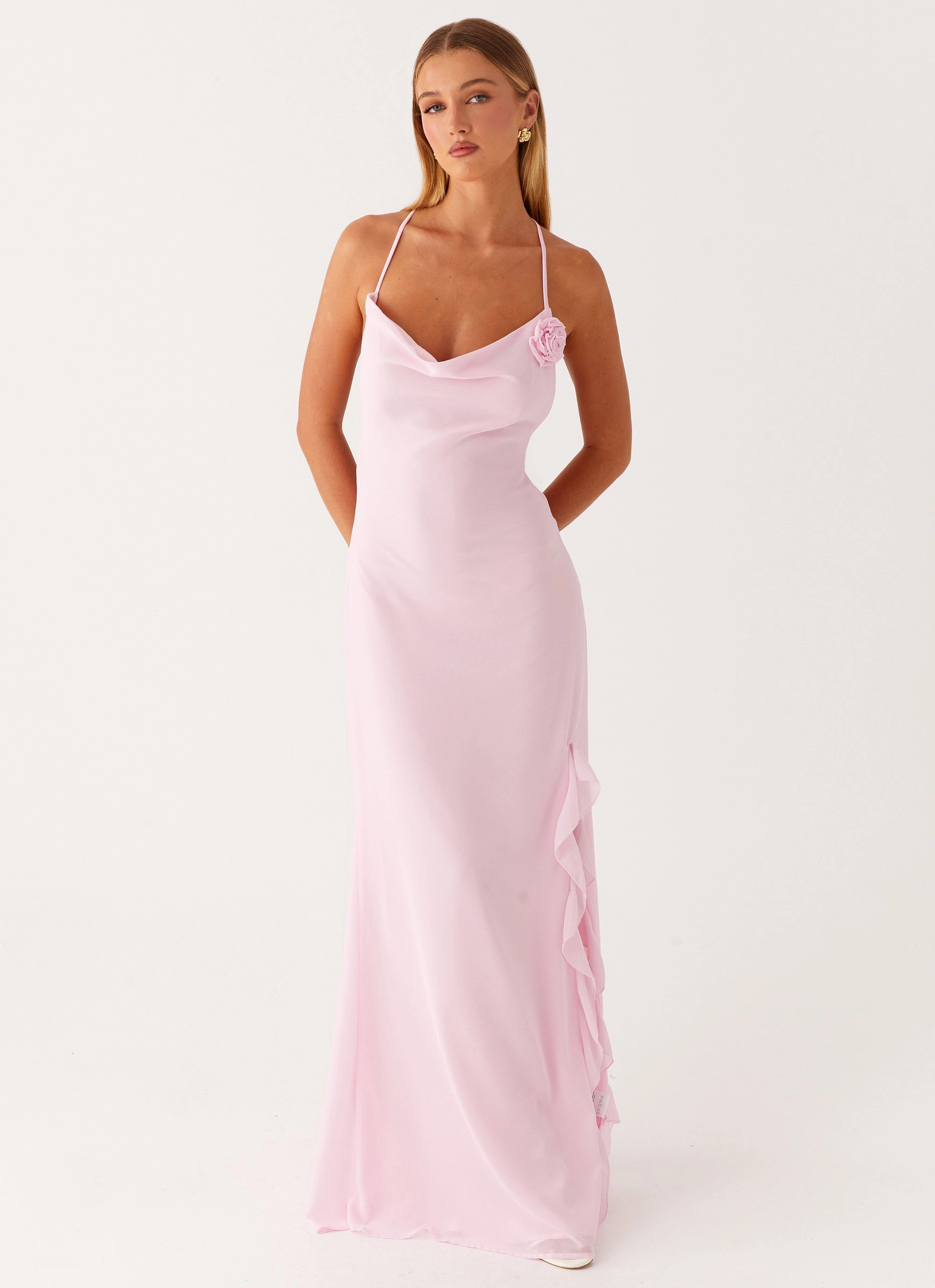 Vibrant color dress Boho Mood First Class Maxi Dress - Pink