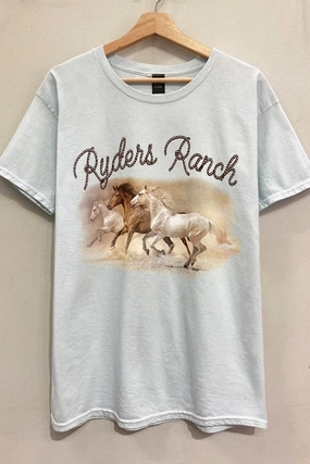 Ryder's Wild Horses Tee S-XL Seasonal Smart