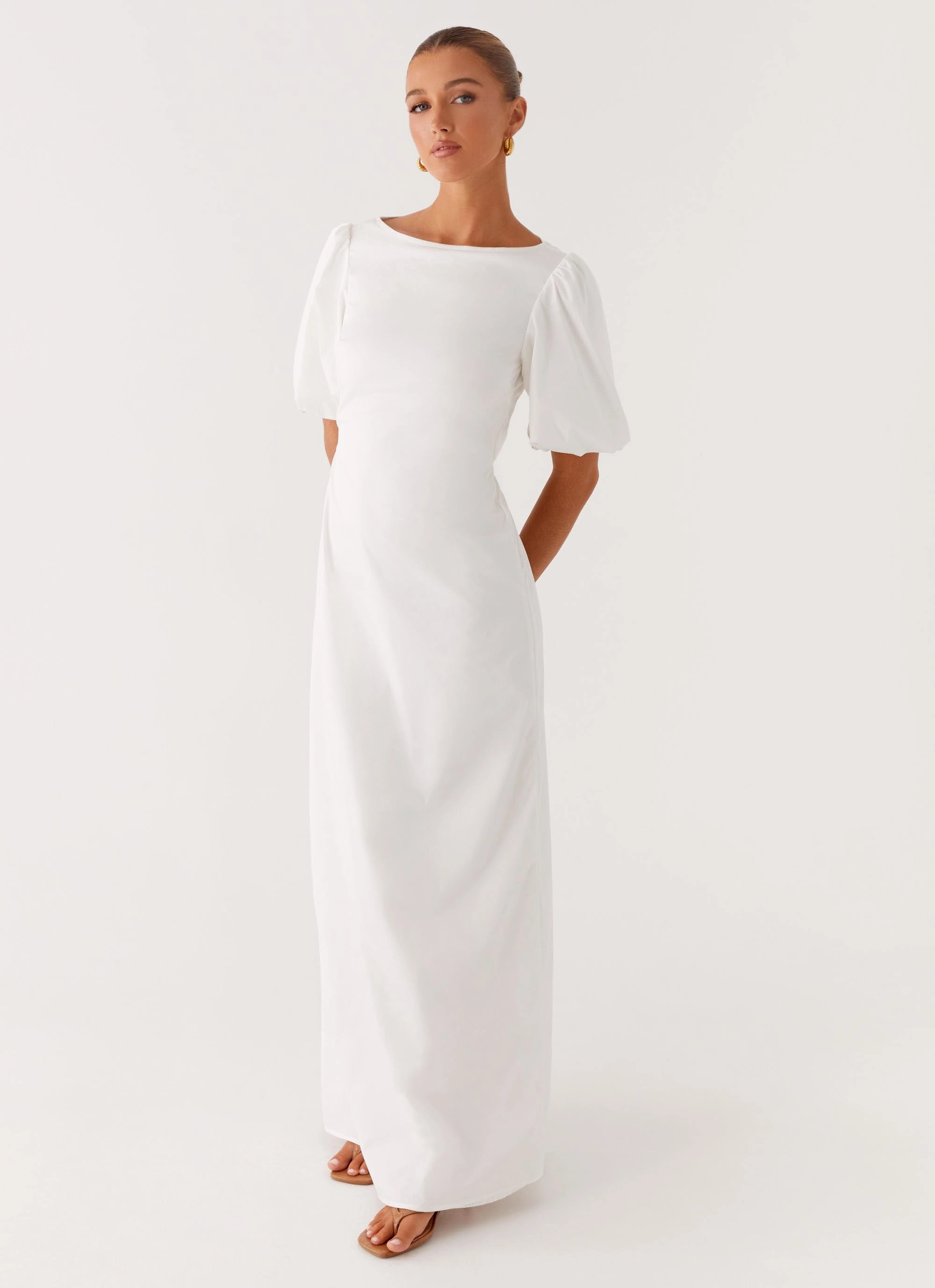 Soft Vibe Judy Maxi Dress - White